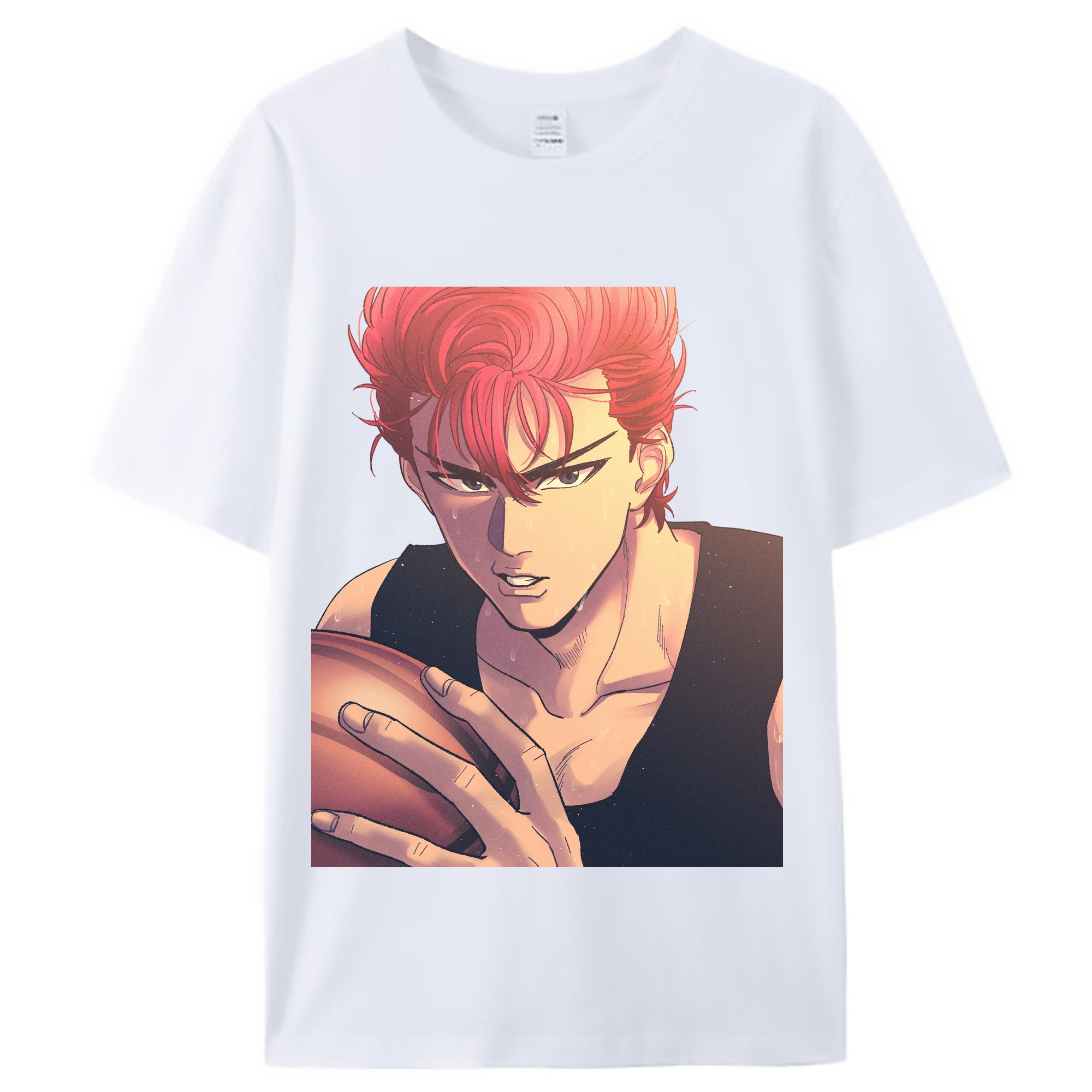 （画像用） SLAM DUNK／スラムダンク レディースカジュアルプリントTシャツ（綿100％）