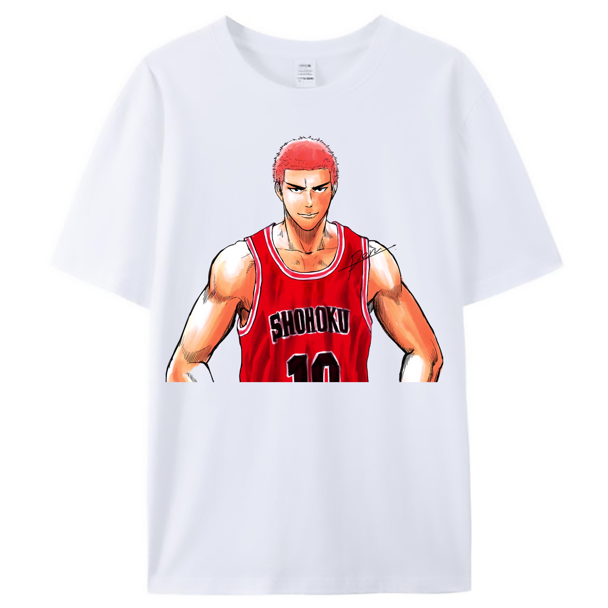 （画像用） SLAM DUNK／スラムダンク レディースカジュアルプリントTシャツ（綿100％）