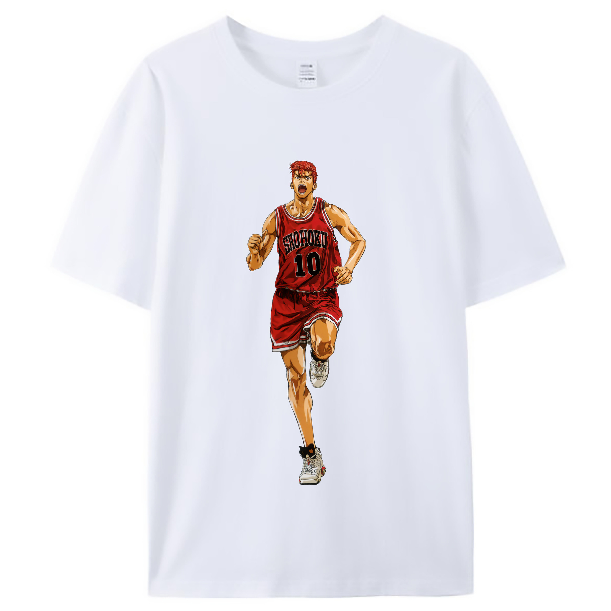 （画像用） SLAM DUNK／スラムダンク レディースカジュアルプリントTシャツ（綿100％）