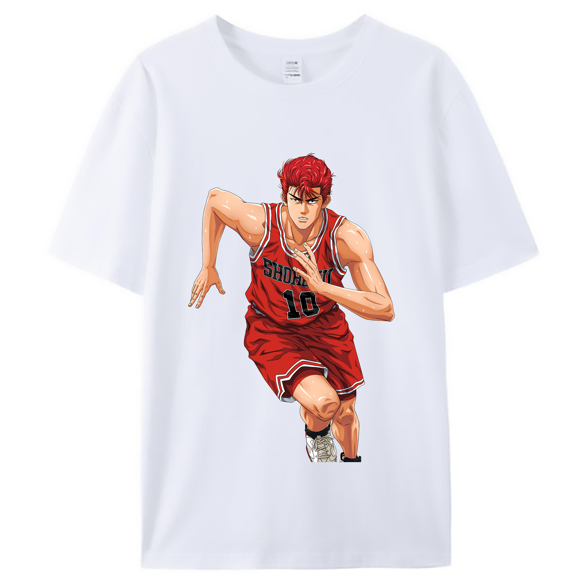 （画像用） SLAM DUNK／スラムダンク レディースカジュアルプリントTシャツ（綿100％）