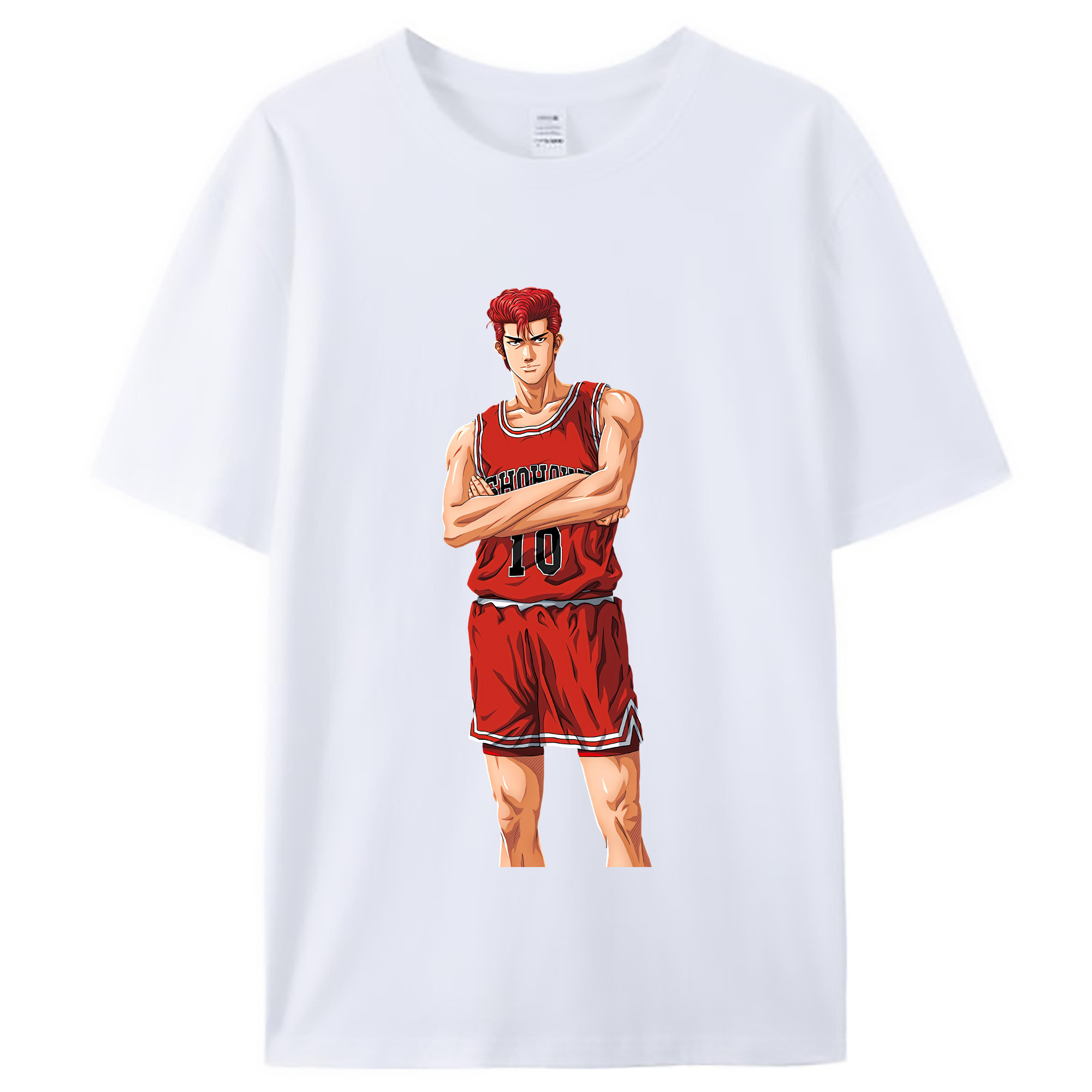 （画像用） SLAM DUNK／スラムダンク レディースカジュアルプリントTシャツ（綿100％）