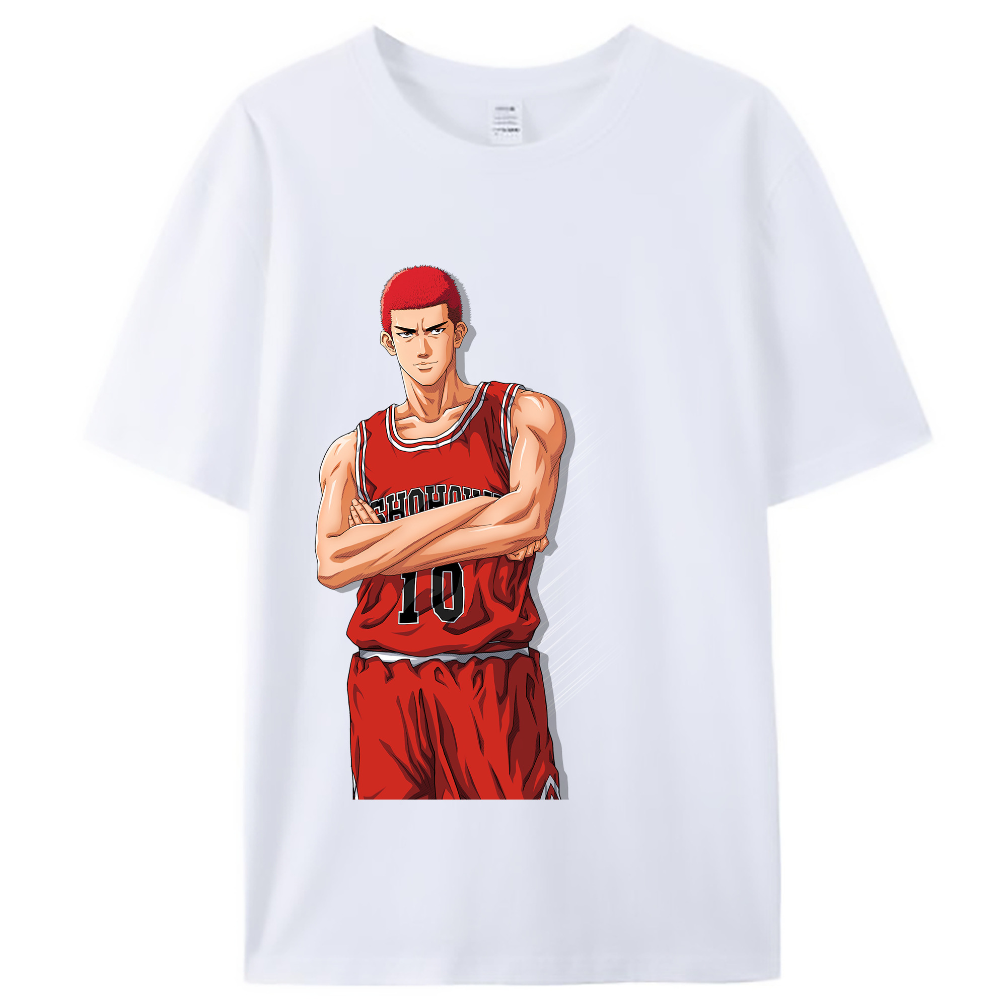 （画像用） SLAM DUNK／スラムダンク レディースカジュアルプリントTシャツ（綿100％）