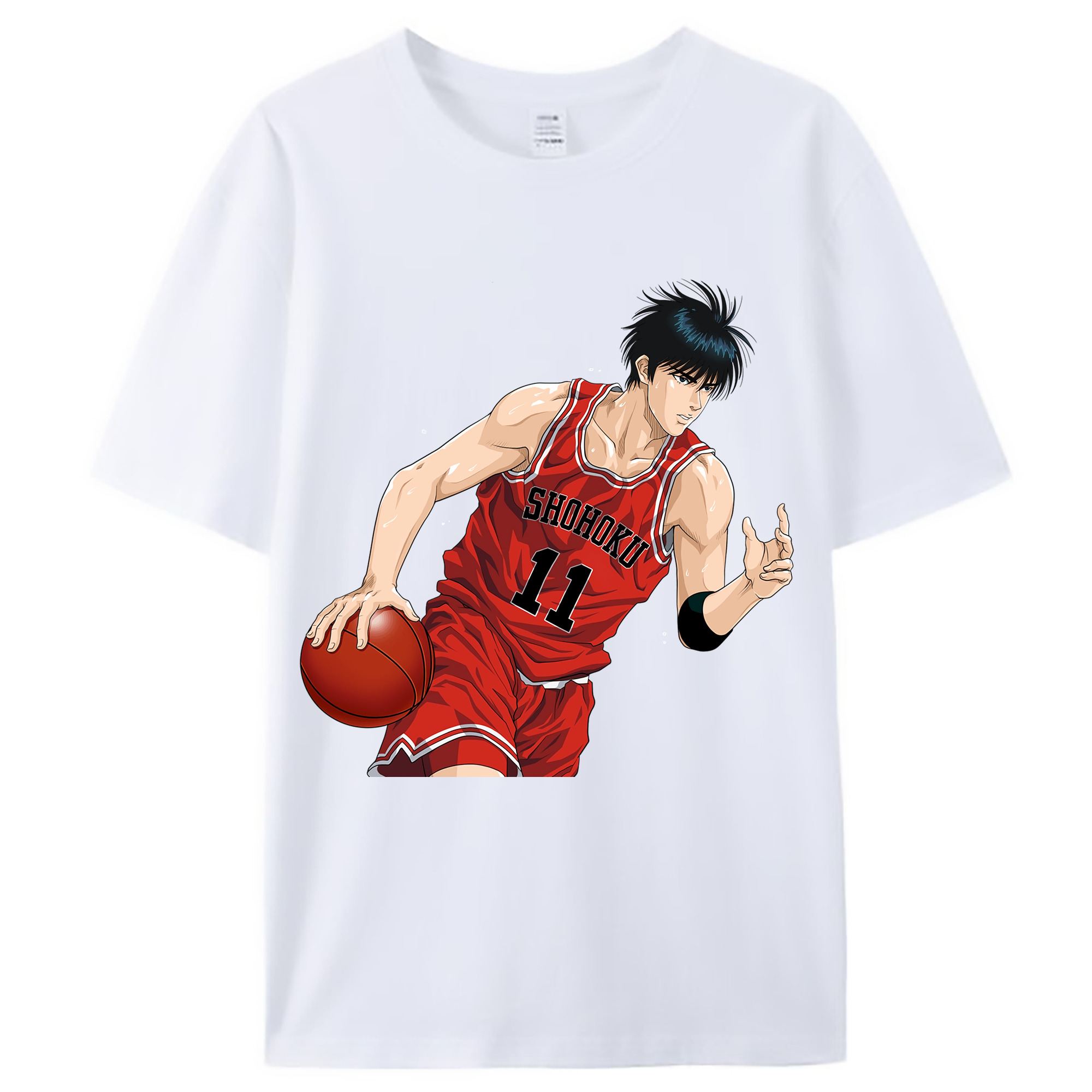 （画像用） SLAM DUNK／スラムダンク レディースカジュアルプリントTシャツ（綿100％）
