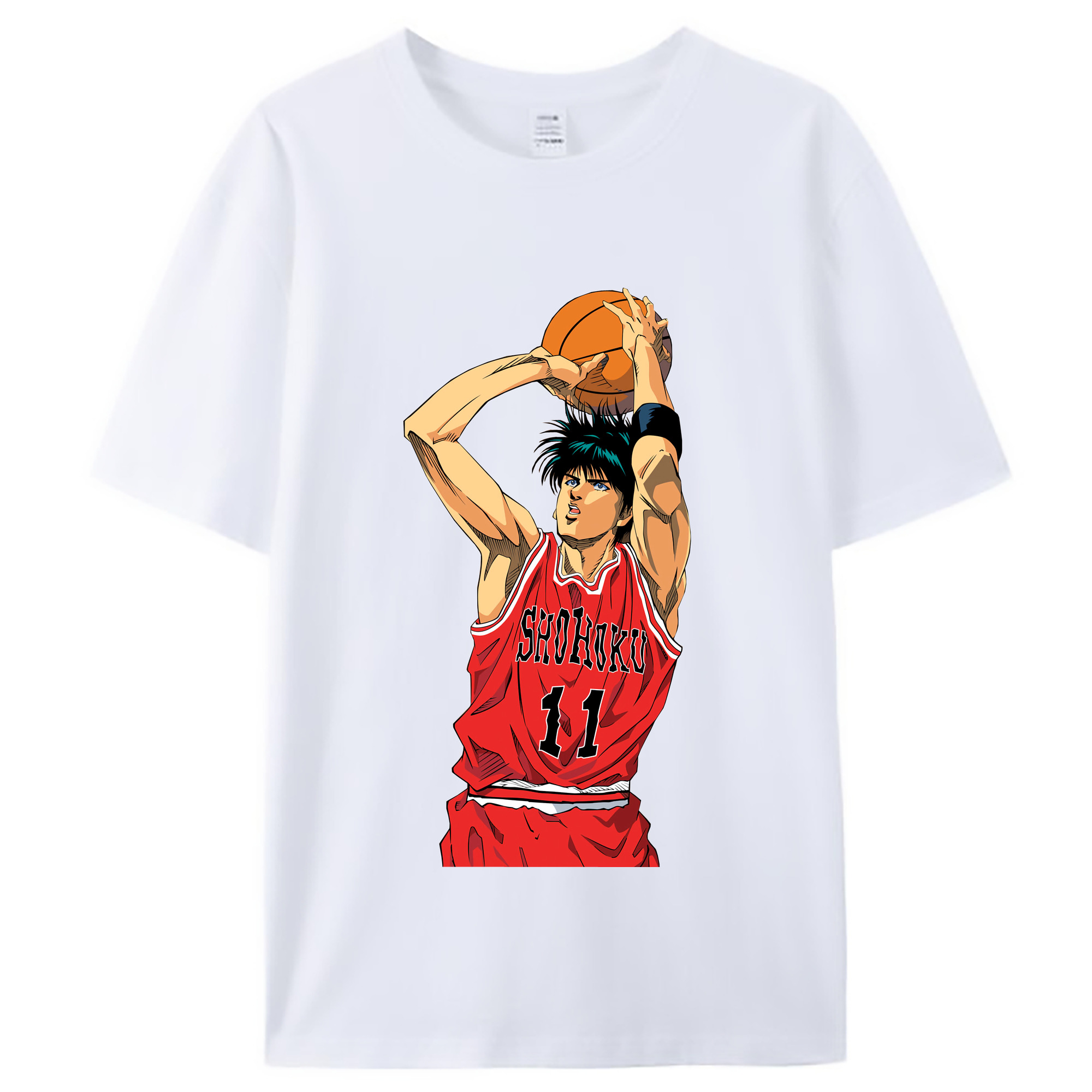 （画像用） SLAM DUNK／スラムダンク レディースカジュアルプリントTシャツ（綿100％）