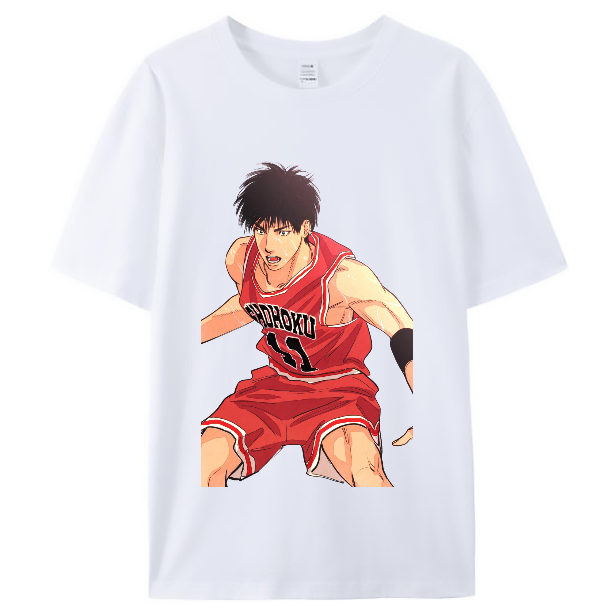 （画像用） SLAM DUNK／スラムダンク レディースカジュアルプリントTシャツ（綿100％）