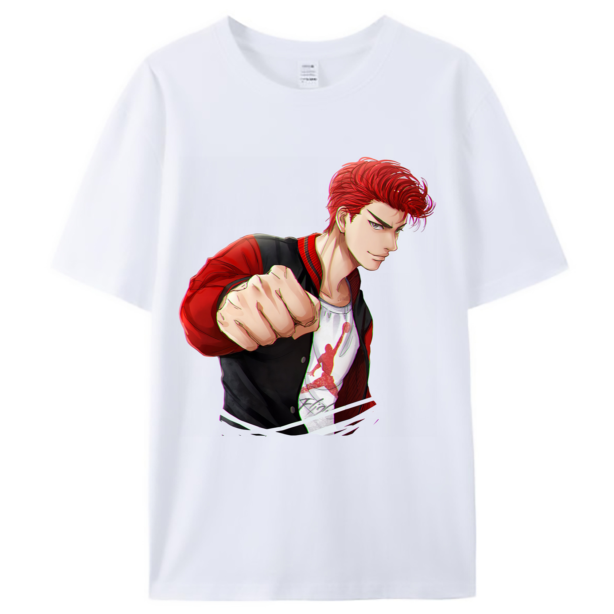 （画像用） SLAM DUNK／スラムダンク レディースカジュアルプリントTシャツ（綿100％）