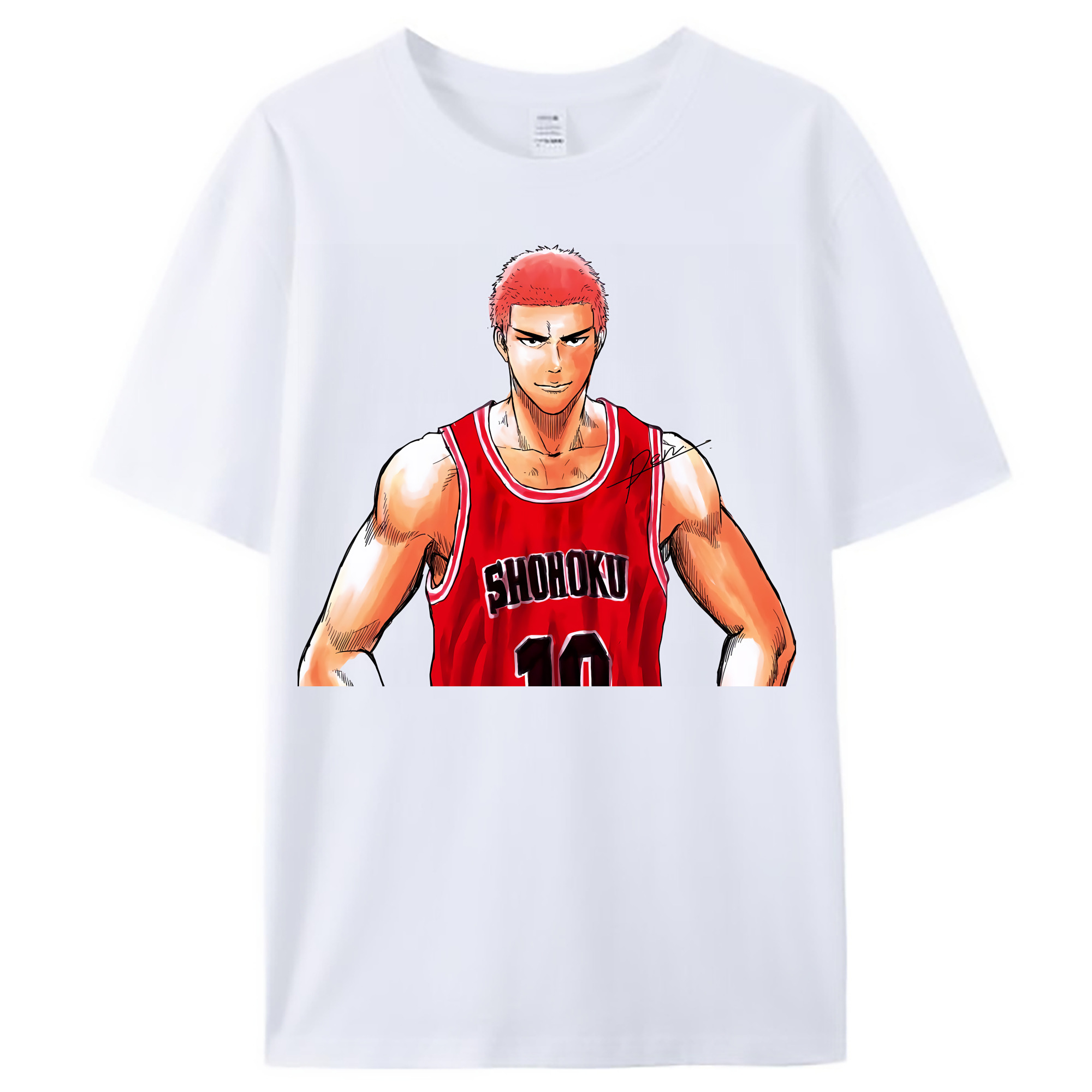 （画像用） SLAM DUNK／スラムダンク レディースカジュアルプリントTシャツ（綿100％）