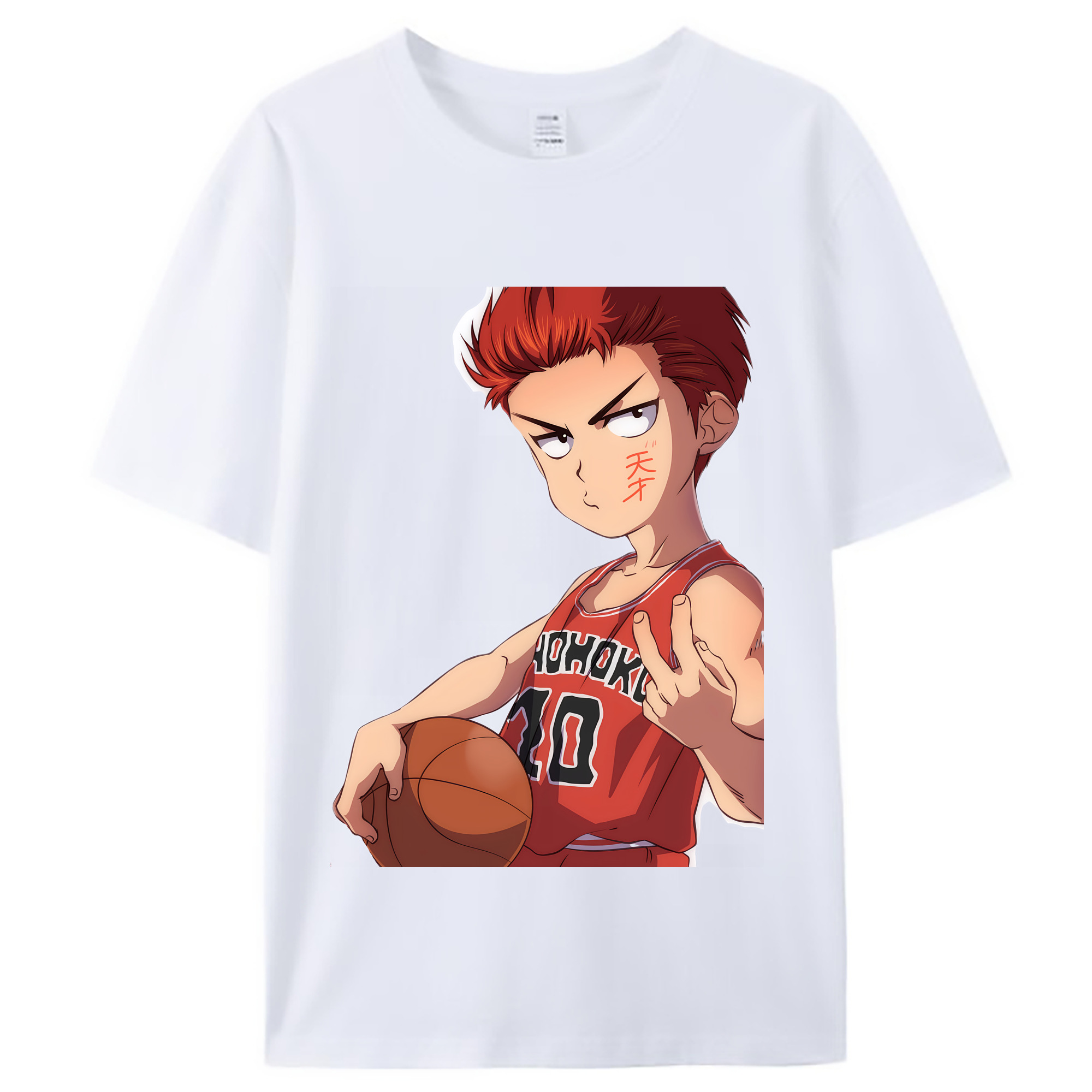 （画像用） SLAM DUNK／スラムダンク レディースカジュアルプリントTシャツ（綿100％）