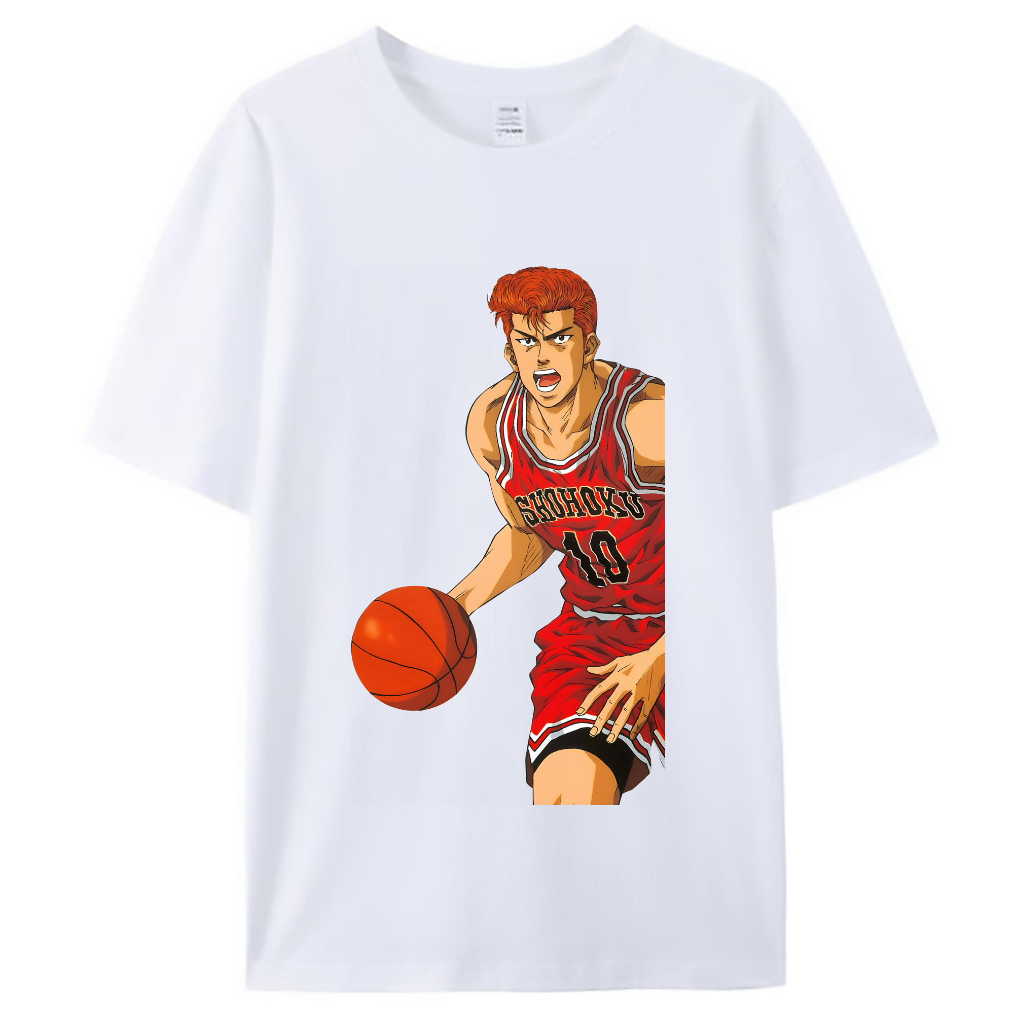 （画像用） SLAM DUNK／スラムダンク レディースカジュアルプリントTシャツ（綿100％）