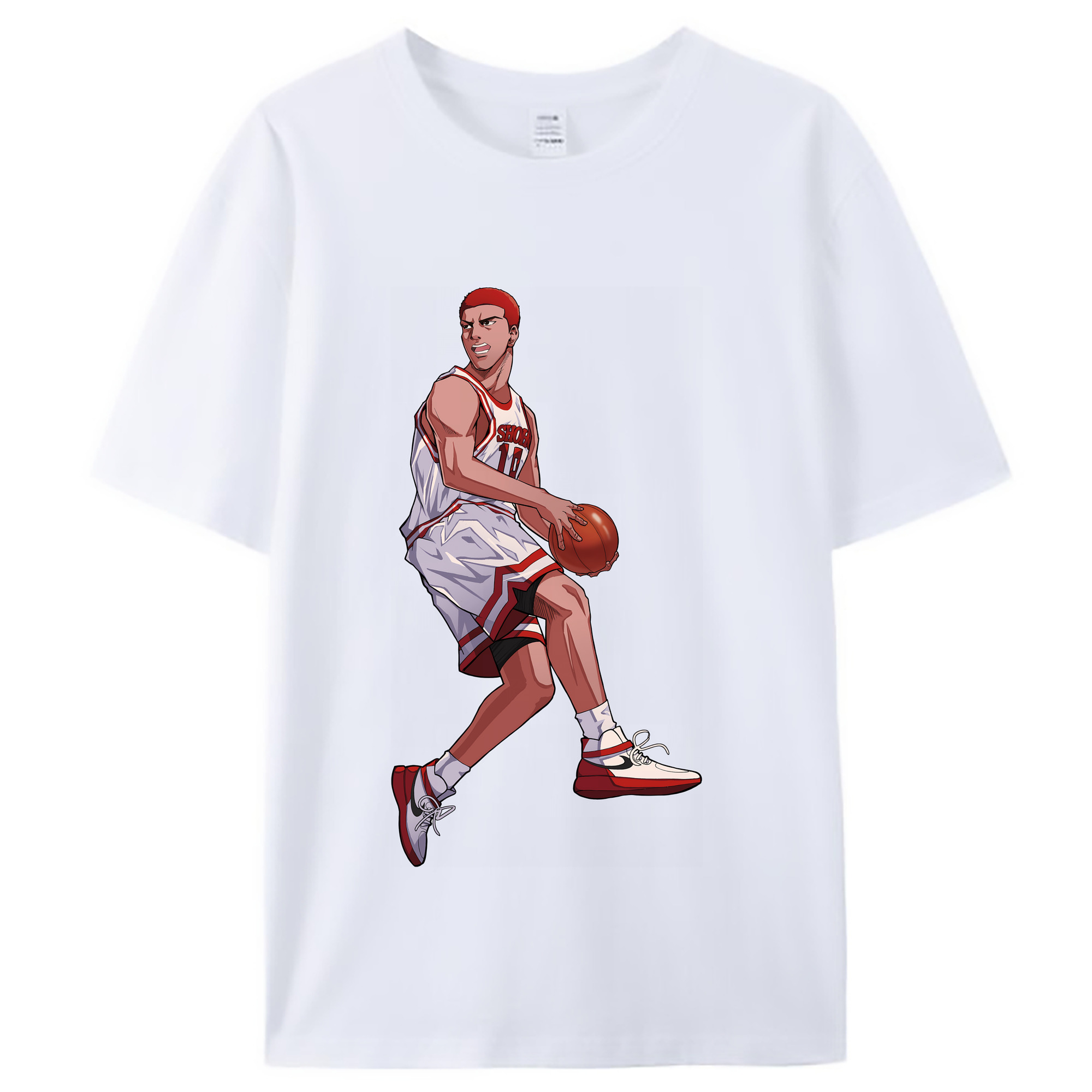 （画像用） SLAM DUNK／スラムダンク レディースカジュアルプリントTシャツ（綿100％）