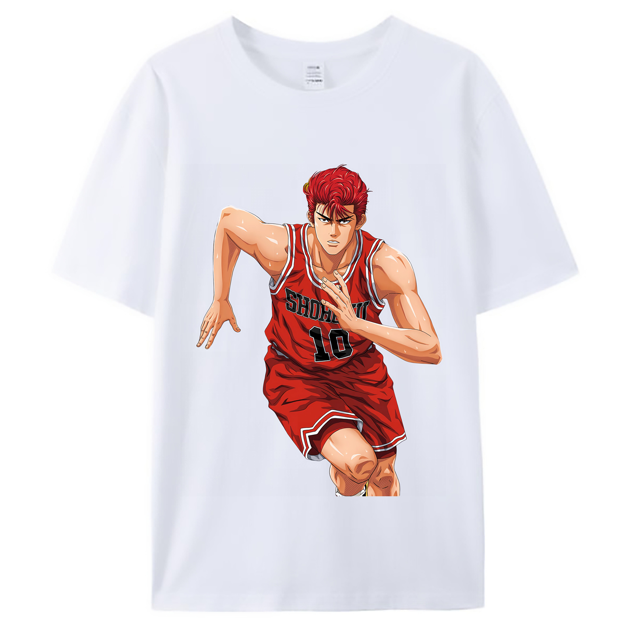 （画像用） SLAM DUNK／スラムダンク レディースカジュアルプリントTシャツ（綿100％）
