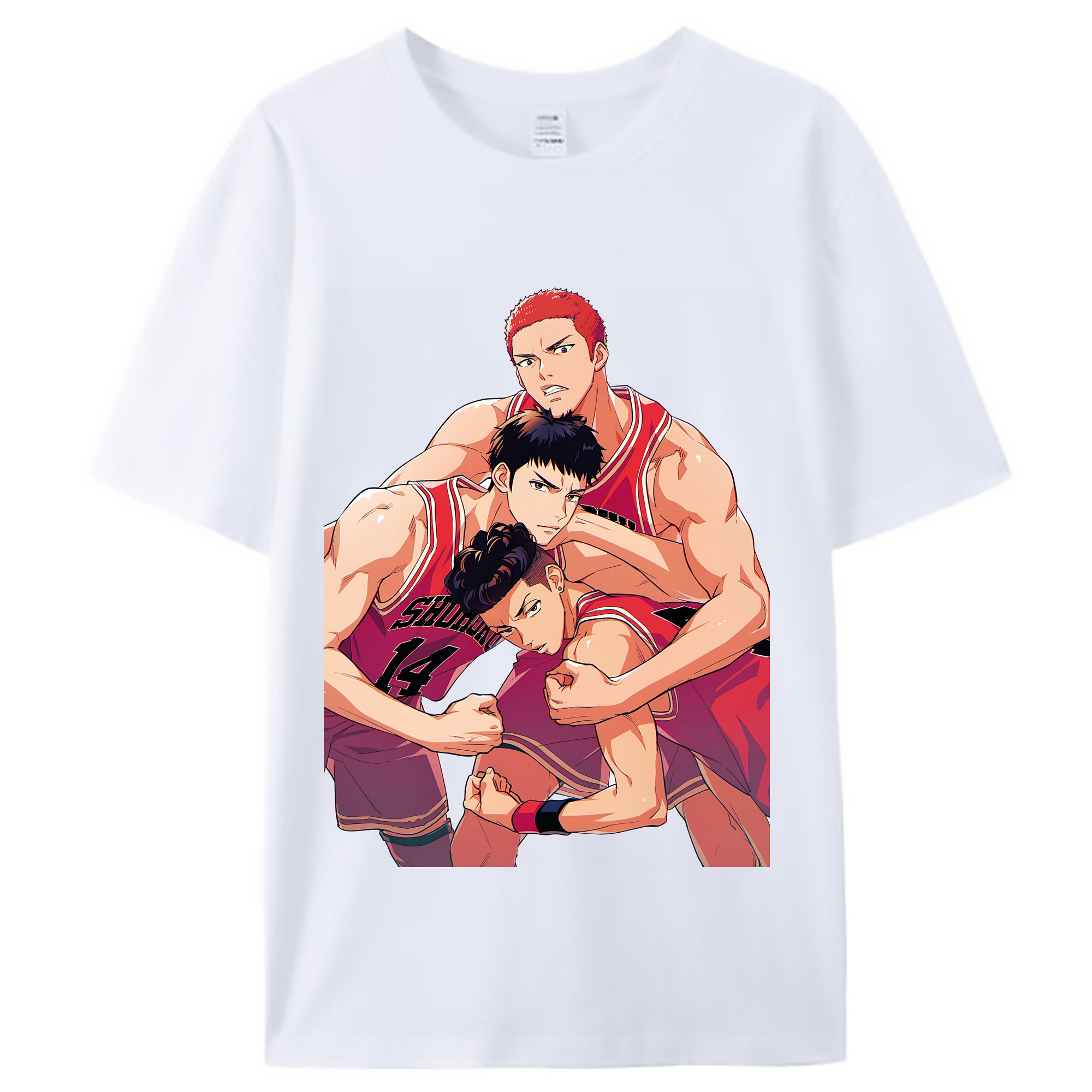 （画像用） SLAM DUNK／スラムダンク レディースカジュアルプリントTシャツ（綿100％）
