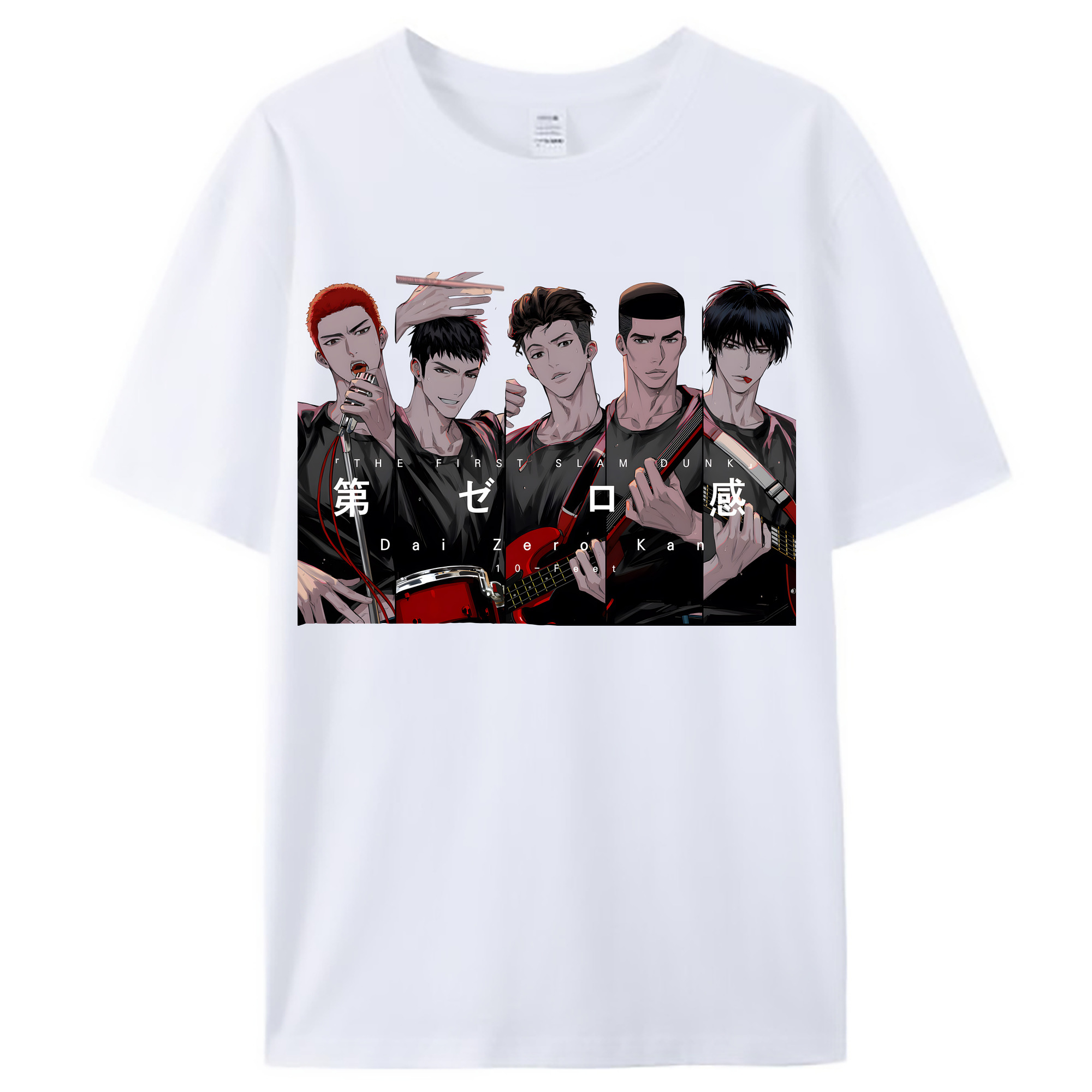 （画像用） SLAM DUNK／スラムダンク レディースカジュアルプリントTシャツ（綿100％）