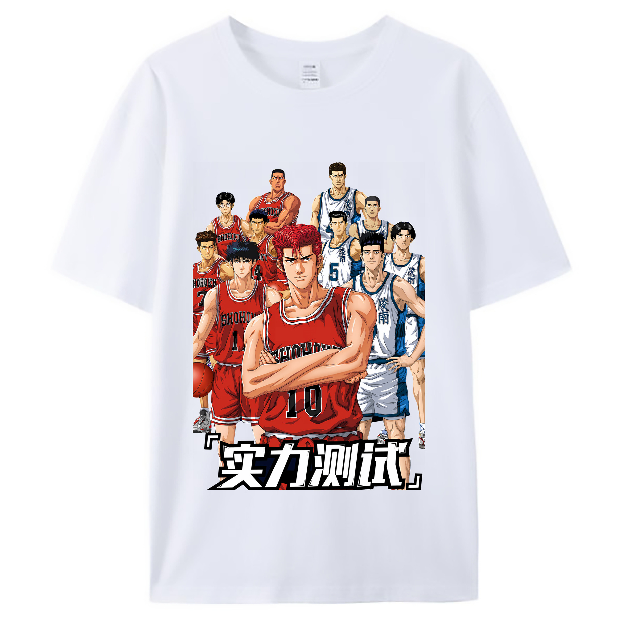 （画像用） SLAM DUNK／スラムダンク レディースカジュアルプリントTシャツ（綿100％）
