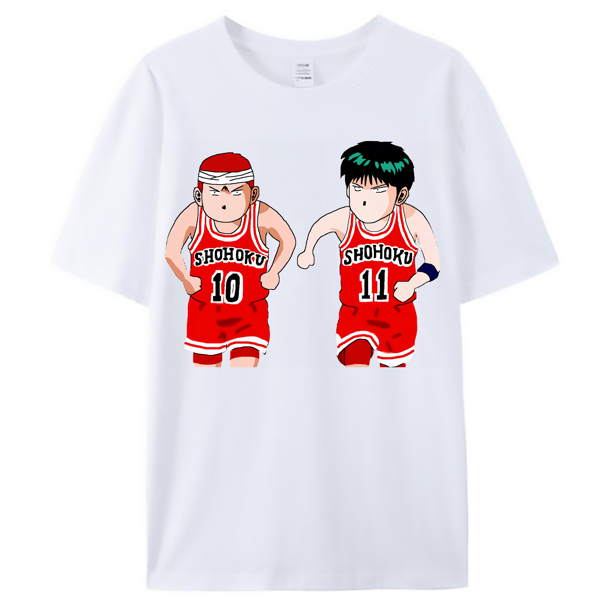 （画像用） SLAM DUNK／スラムダンク レディースカジュアルプリントTシャツ（綿100％）