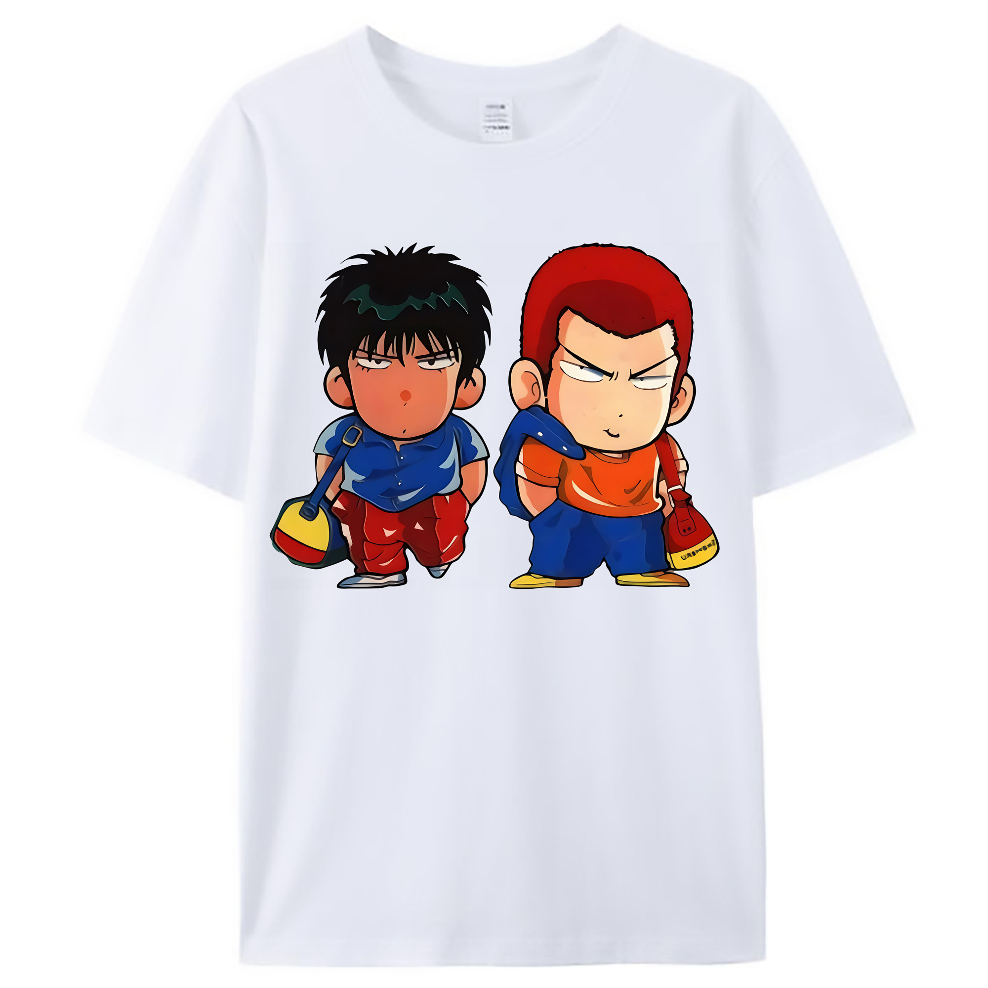 （画像用） SLAM DUNK／スラムダンク レディースカジュアルプリントTシャツ（綿100％）