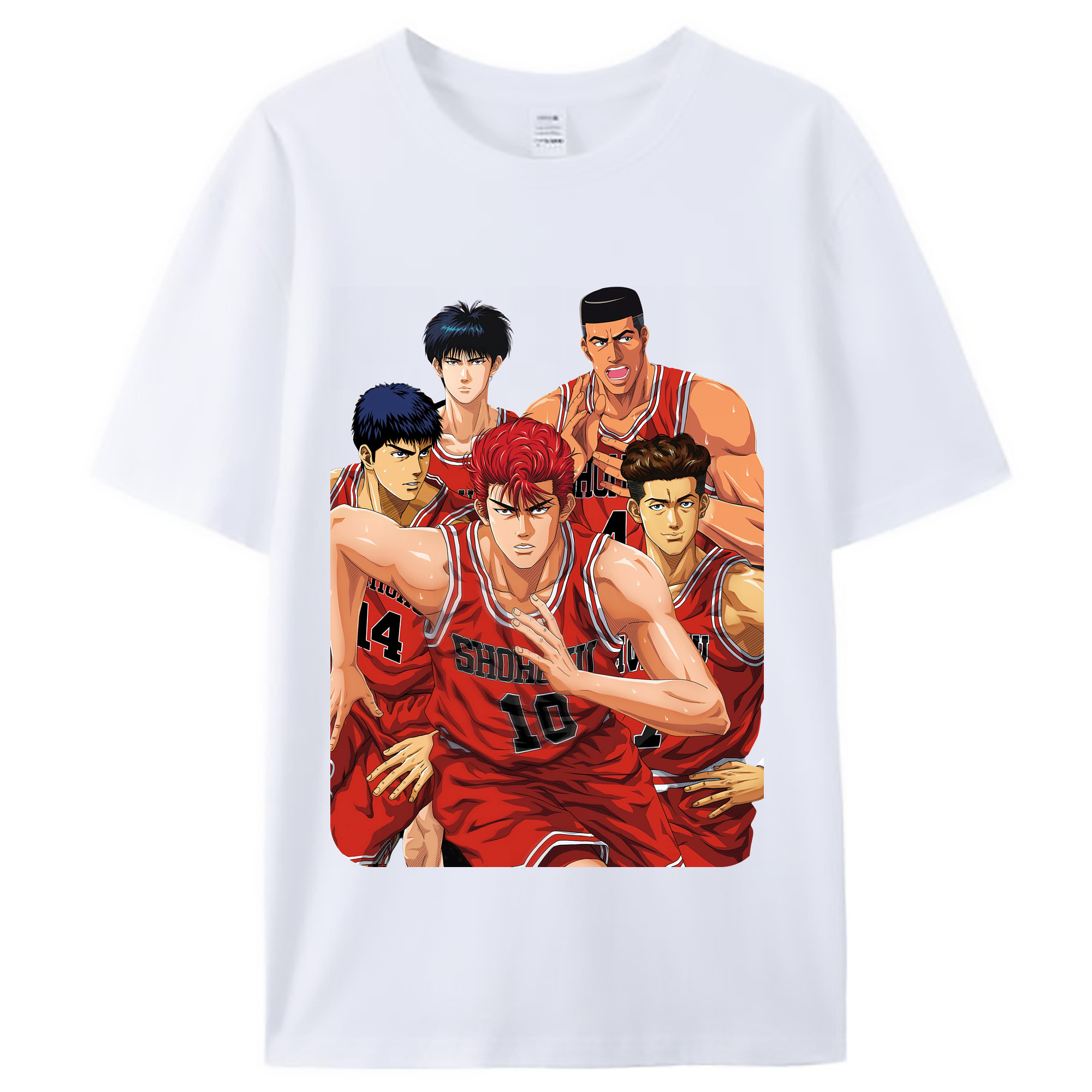 （画像用） SLAM DUNK／スラムダンク レディースカジュアルプリントTシャツ（綿100％）