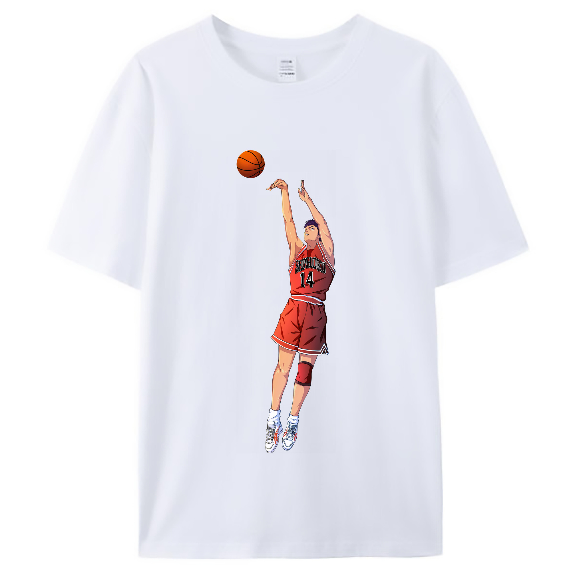 （画像用） SLAM DUNK／スラムダンク レディースカジュアルプリントTシャツ（綿100％）