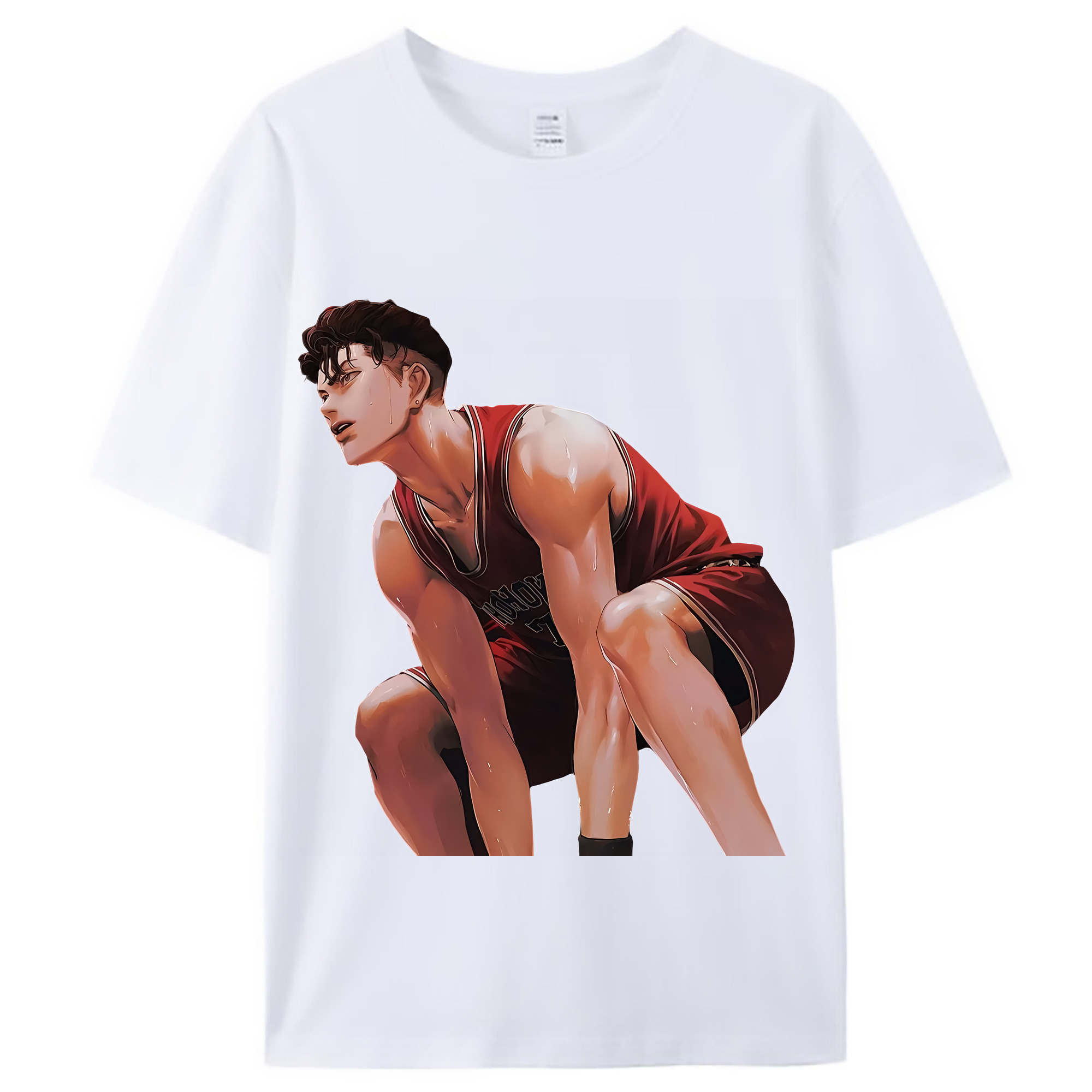 （画像用） SLAM DUNK／スラムダンク レディースカジュアルプリントTシャツ（綿100％）