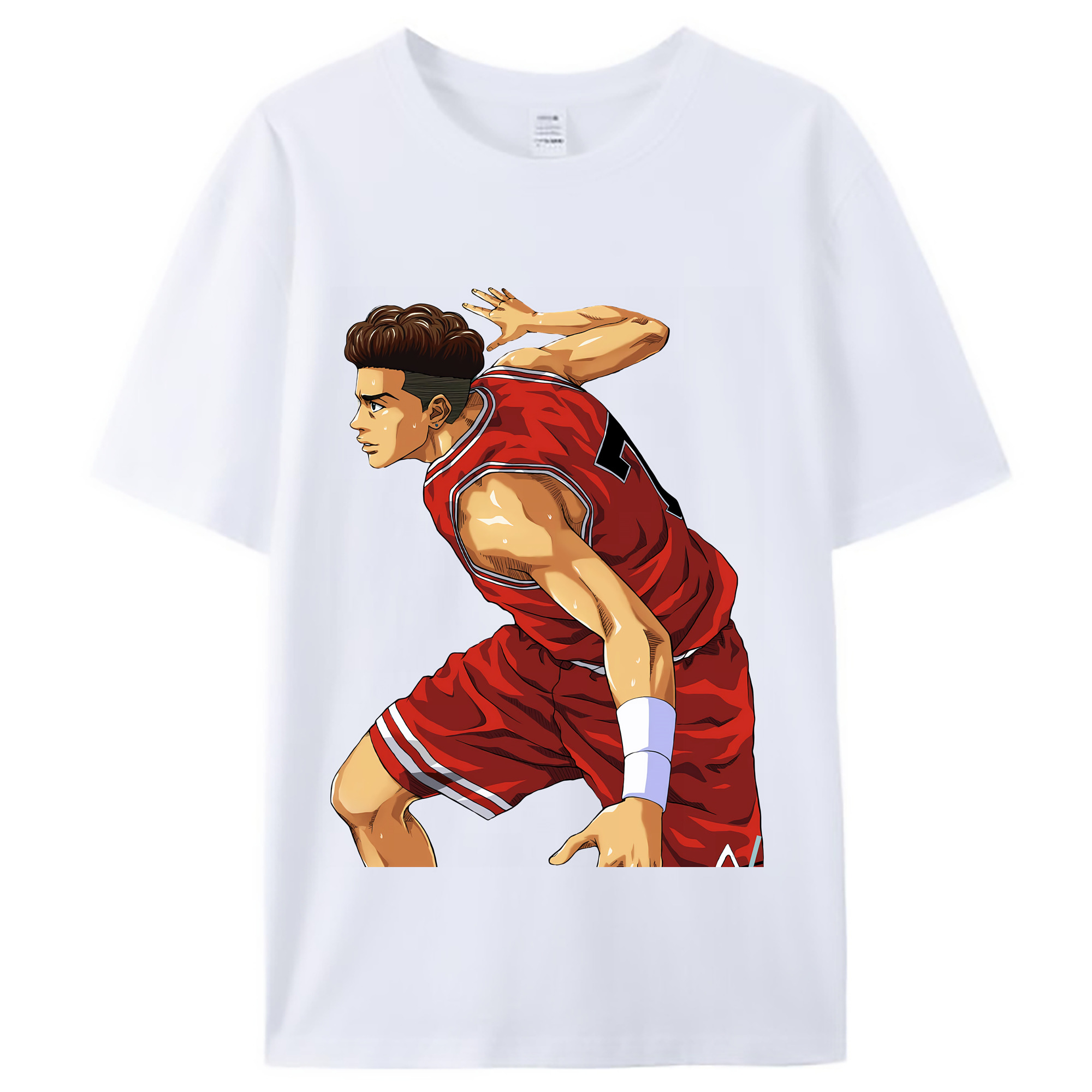 （画像用） SLAM DUNK／スラムダンク レディースカジュアルプリントTシャツ（綿100％）