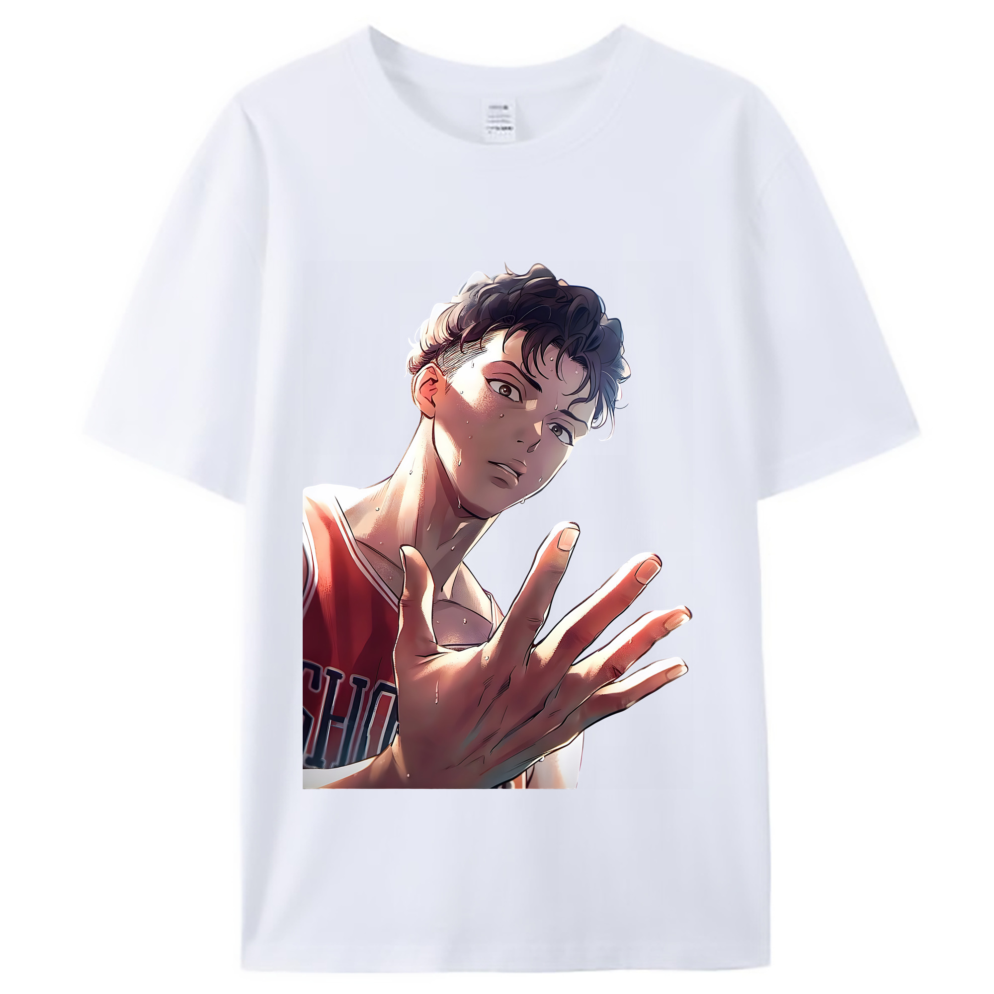 （画像用） SLAM DUNK／スラムダンク レディースカジュアルプリントTシャツ（綿100％）
