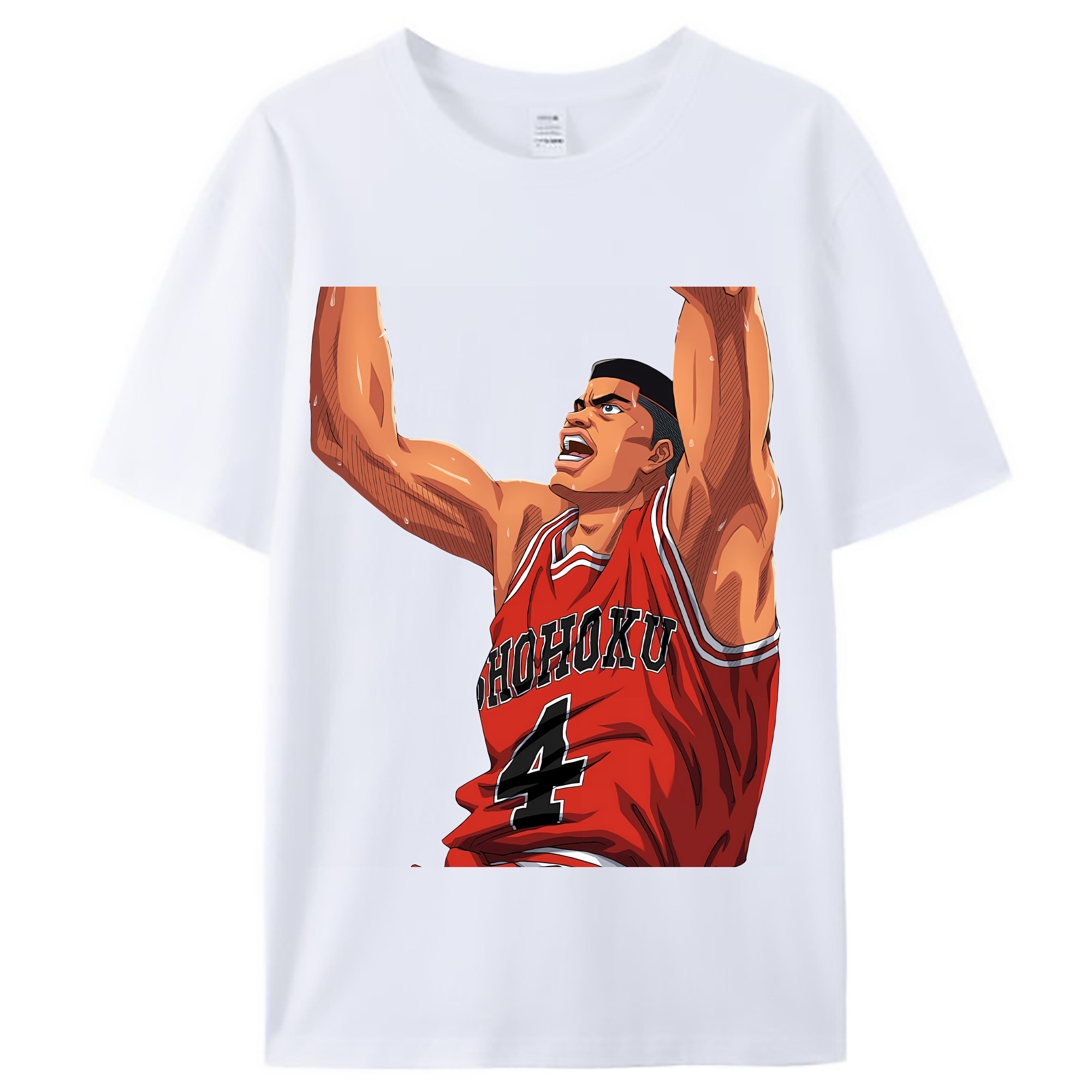 （画像用） SLAM DUNK／スラムダンク レディースカジュアルプリントTシャツ（綿100％）