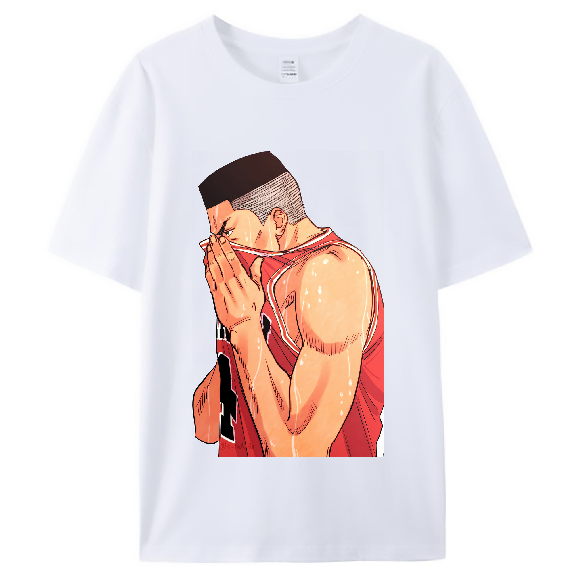 （画像用） SLAM DUNK／スラムダンク レディースカジュアルプリントTシャツ（綿100％）