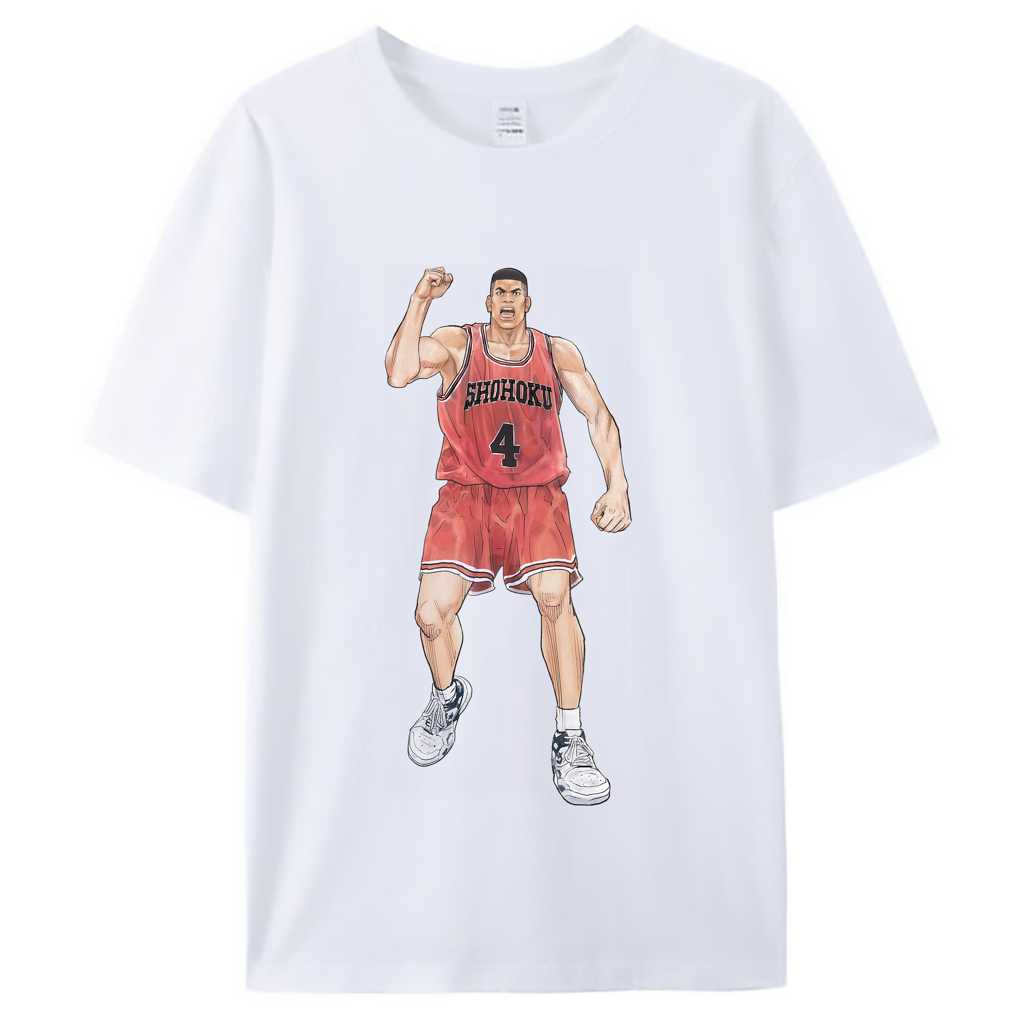 （画像用） SLAM DUNK／スラムダンク レディースカジュアルプリントTシャツ（綿100％）