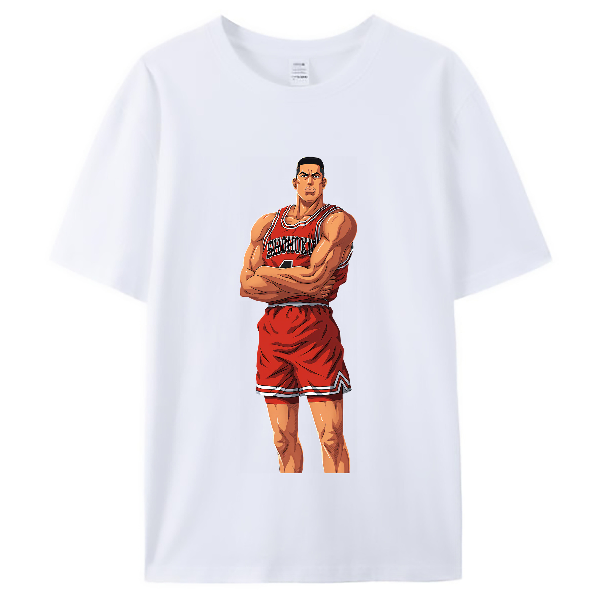 （画像用） SLAM DUNK／スラムダンク レディースカジュアルプリントTシャツ（綿100％）