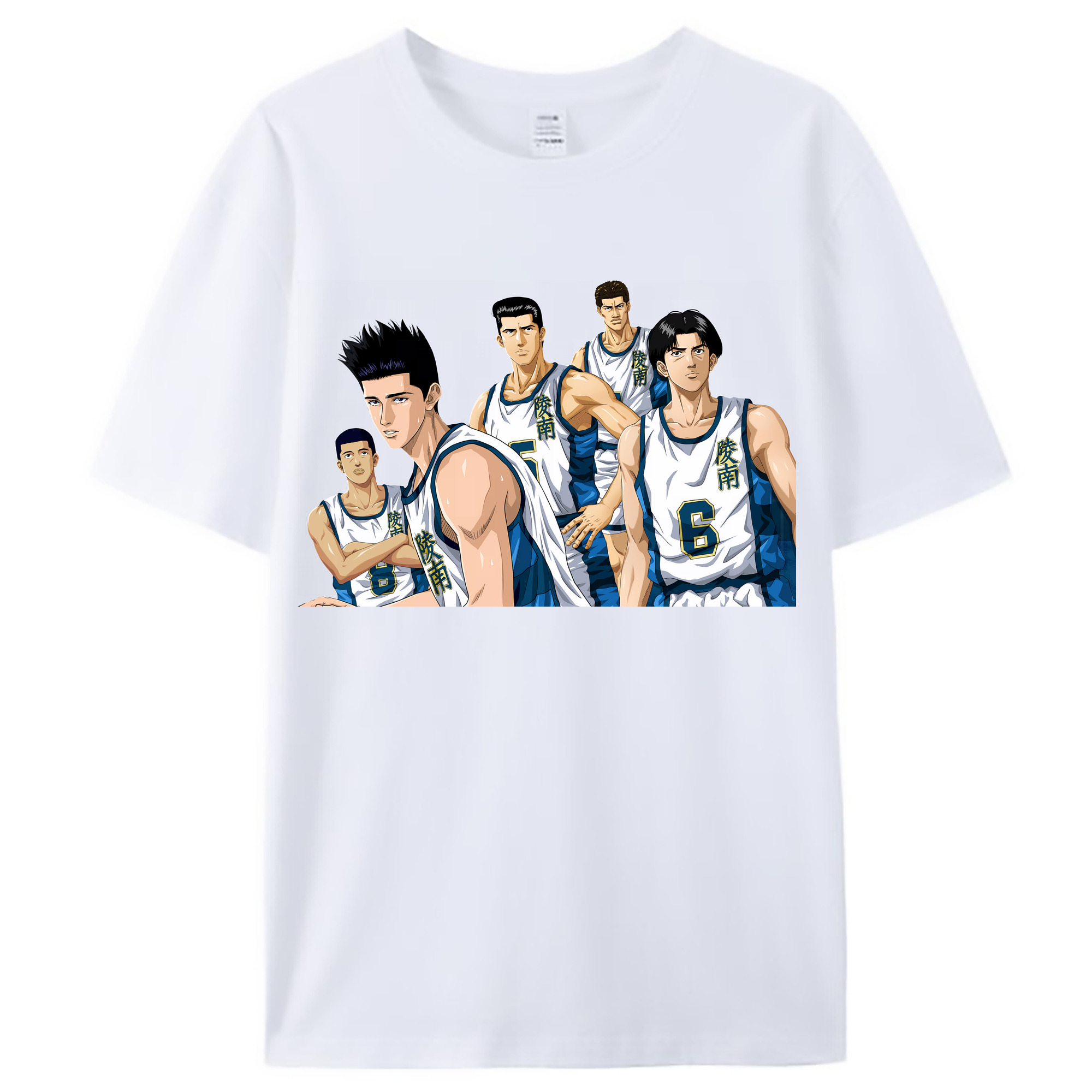 （画像用） SLAM DUNK／スラムダンク レディースカジュアルプリントTシャツ（綿100％）
