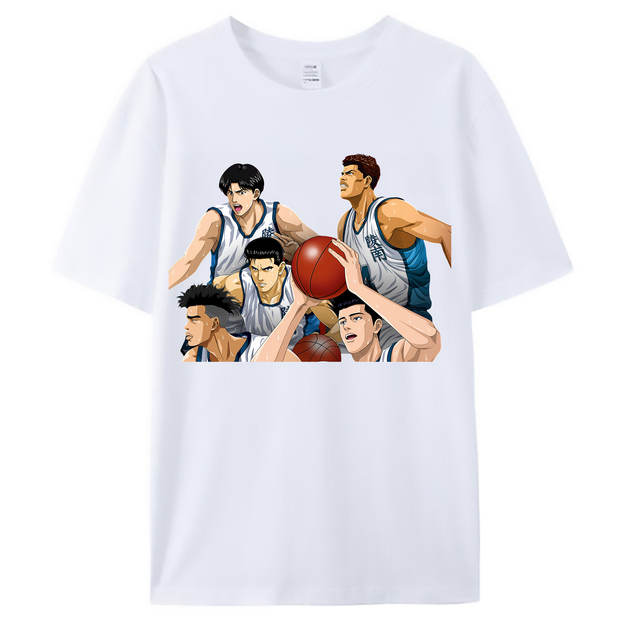 （画像用） SLAM DUNK／スラムダンク レディースカジュアルプリントTシャツ（綿100％）