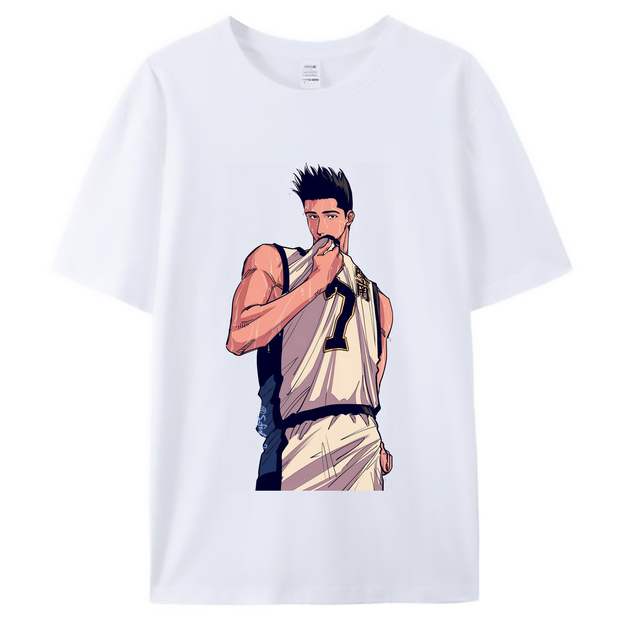 （画像用） SLAM DUNK／スラムダンク レディースカジュアルプリントTシャツ（綿100％）