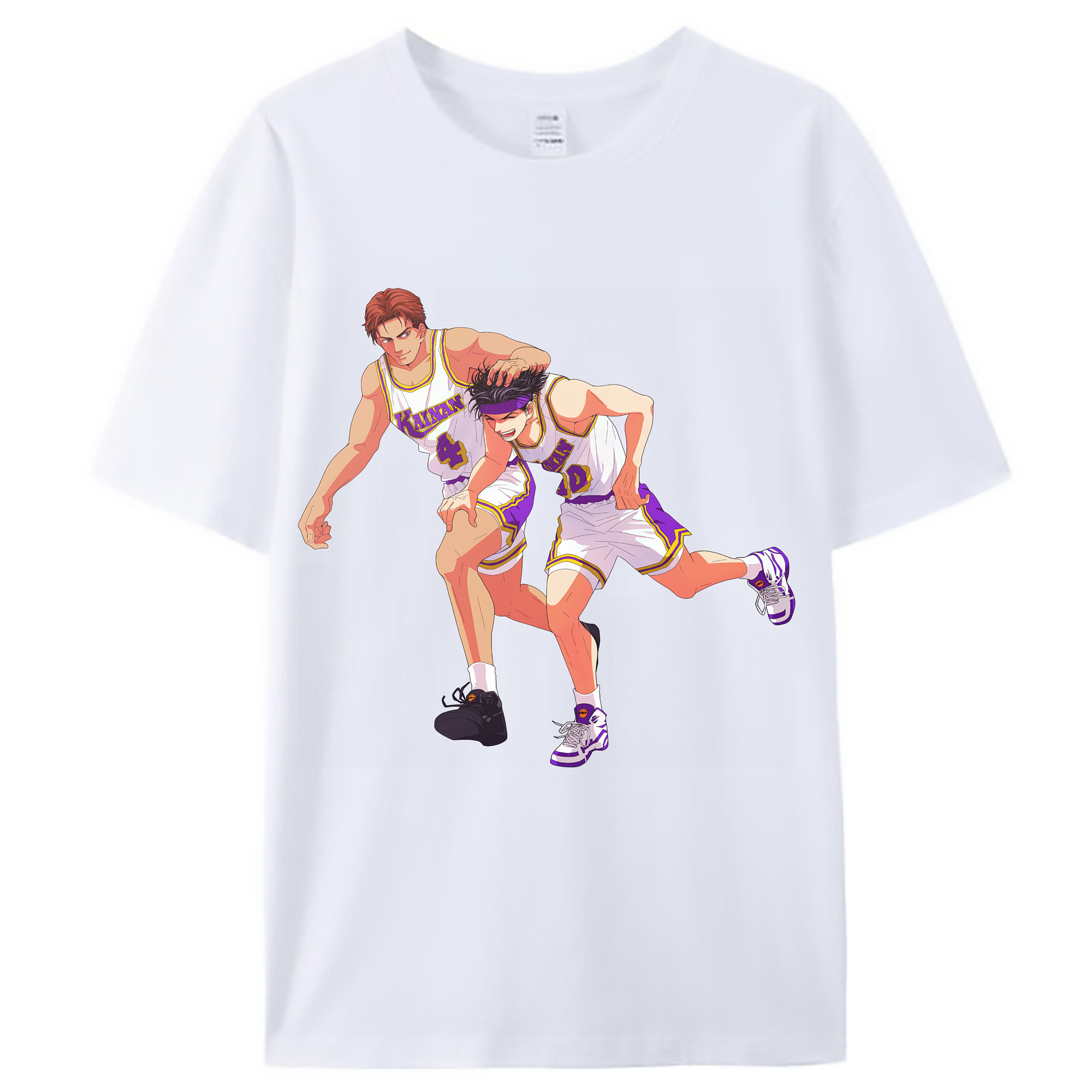 （画像用） SLAM DUNK／スラムダンク レディースカジュアルプリントTシャツ（綿100％）