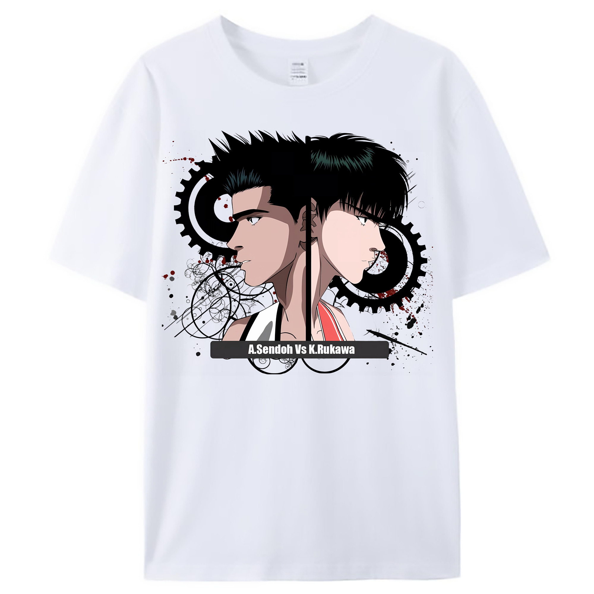 （画像用） SLAM DUNK／スラムダンク レディースカジュアルプリントTシャツ（綿100％）
