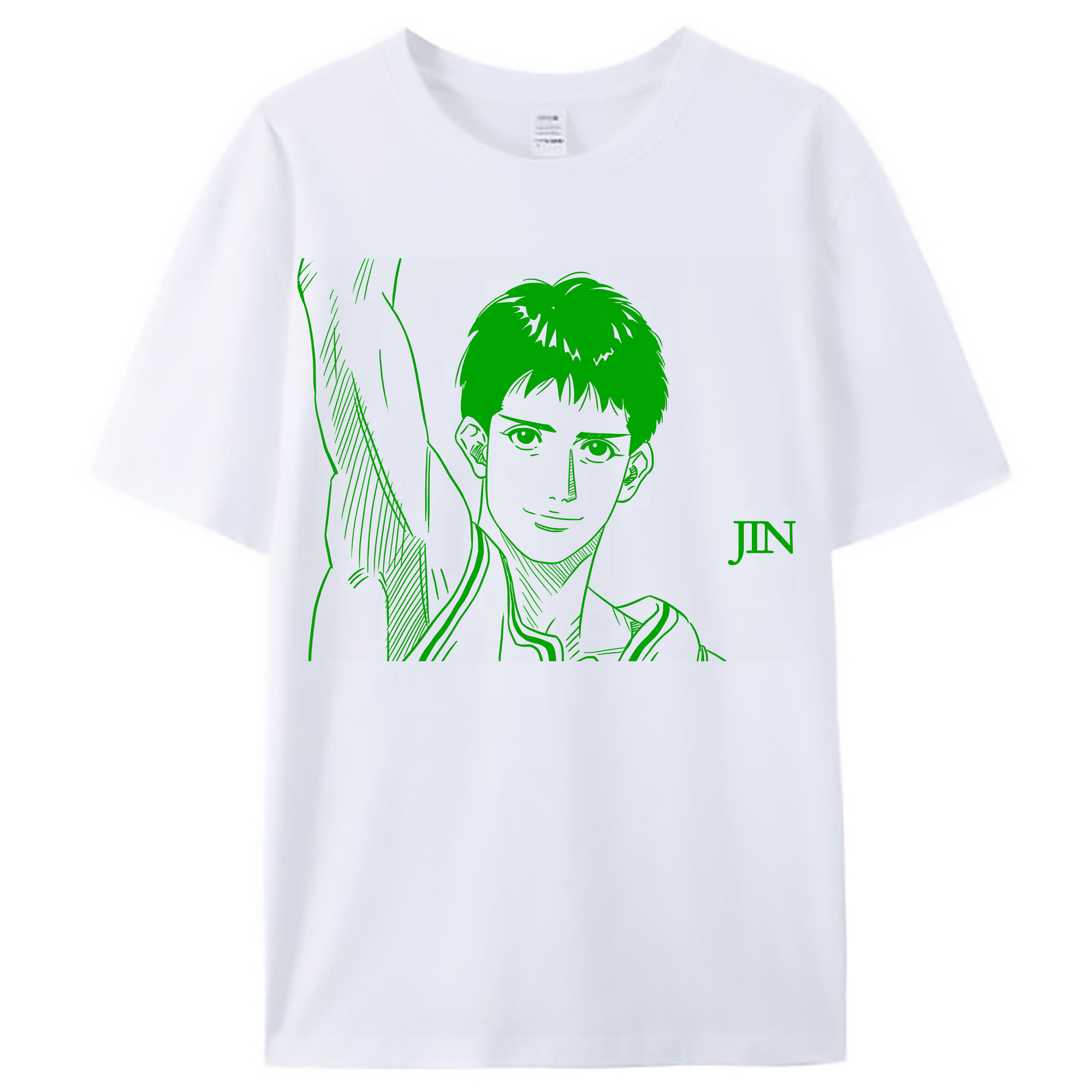 （画像用） SLAM DUNK／スラムダンク レディースカジュアルプリントTシャツ（綿100％）