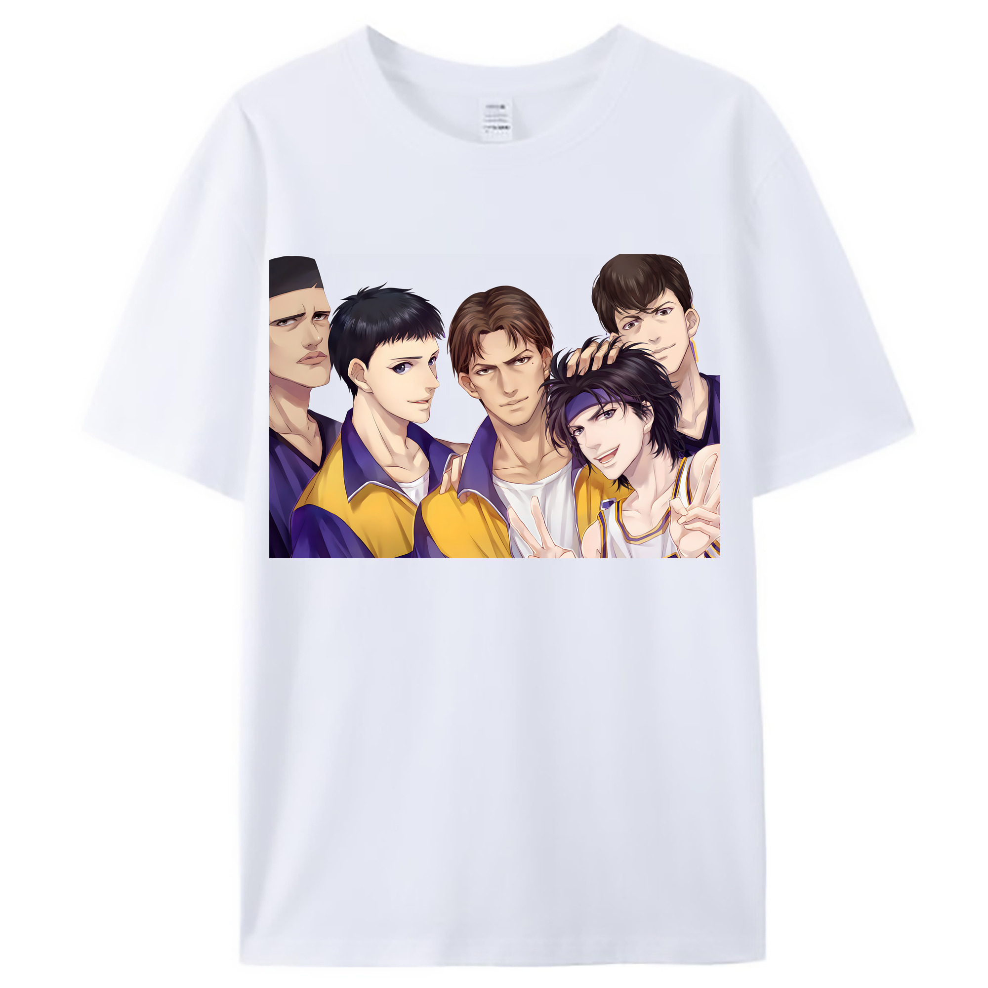 （画像用） SLAM DUNK／スラムダンク レディースカジュアルプリントTシャツ（綿100％）
