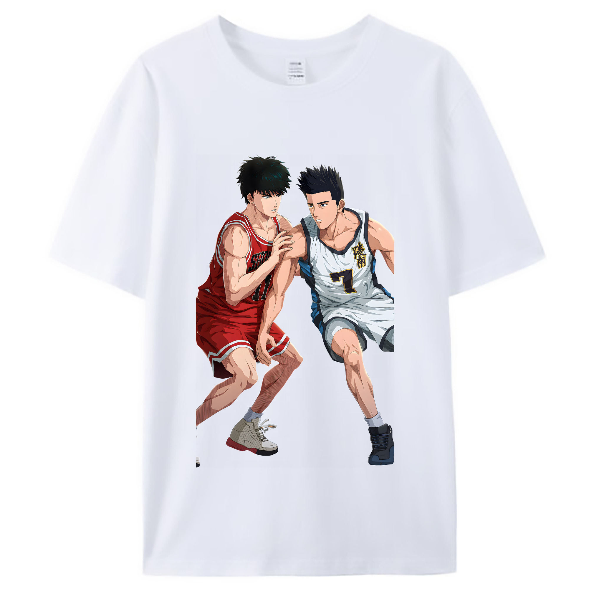（画像用） SLAM DUNK／スラムダンク レディースカジュアルプリントTシャツ（綿100％）