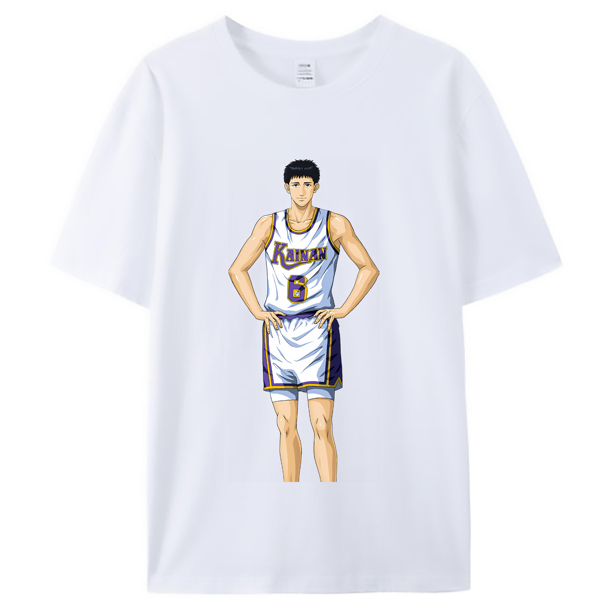 （画像用） SLAM DUNK／スラムダンク レディースカジュアルプリントTシャツ（綿100％）