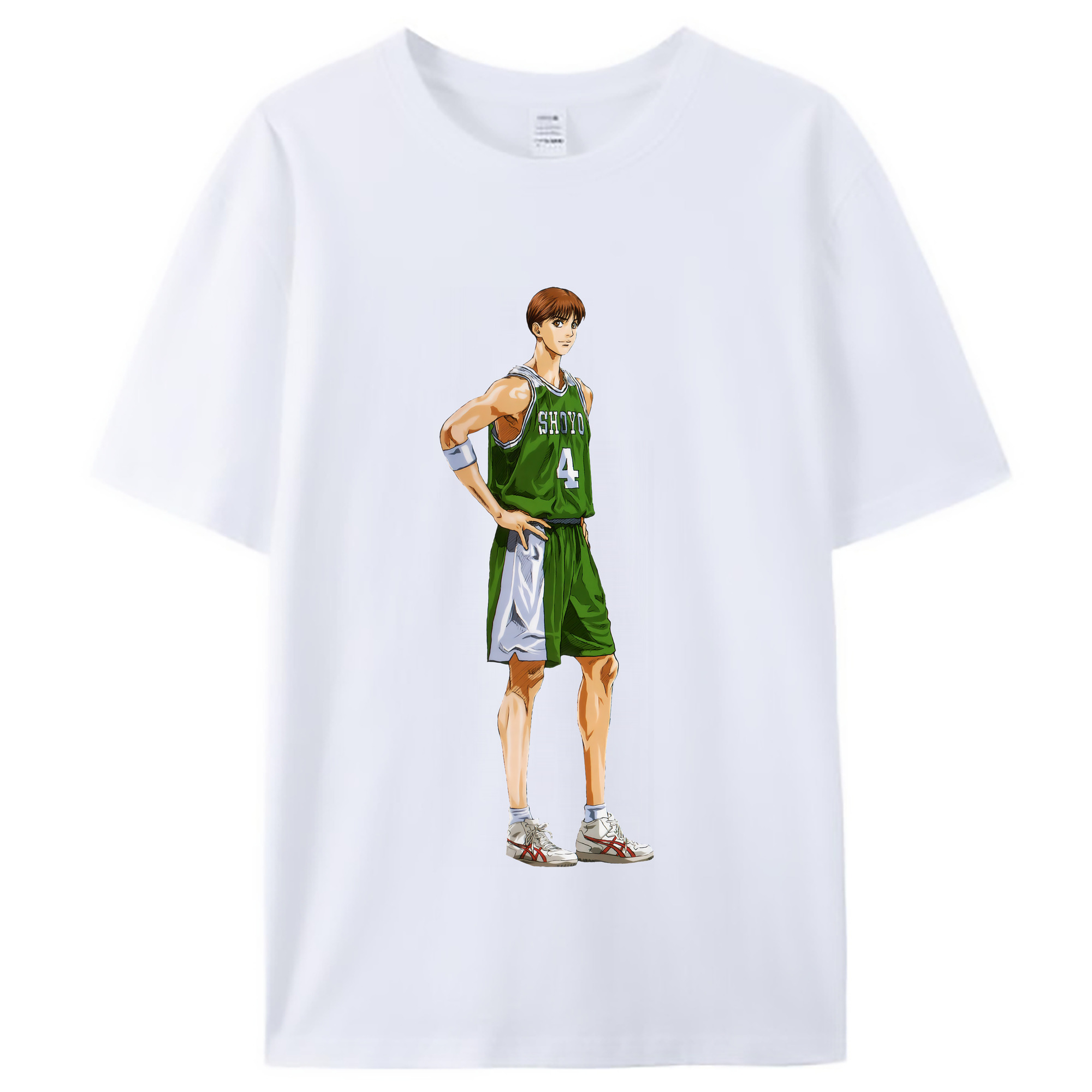 （画像用） SLAM DUNK／スラムダンク レディースカジュアルプリントTシャツ（綿100％）