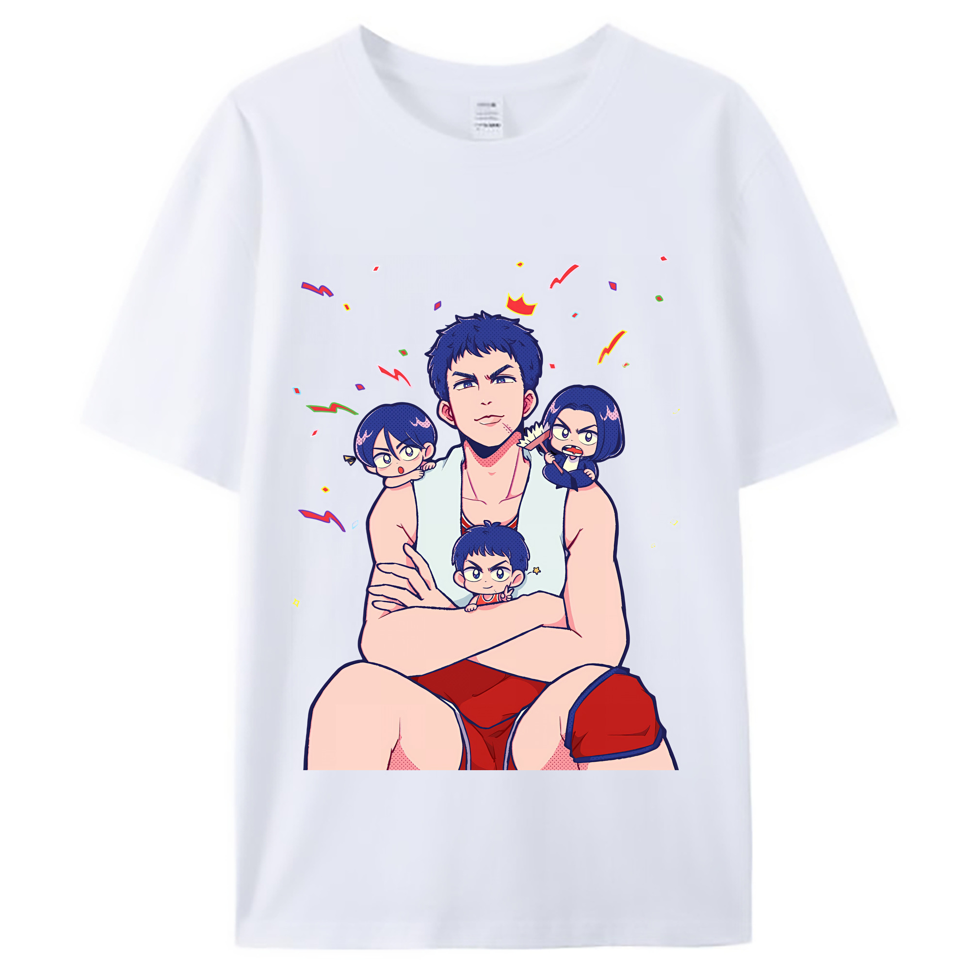 （画像用） SLAM DUNK／スラムダンク レディースカジュアルプリントTシャツ（綿100％）