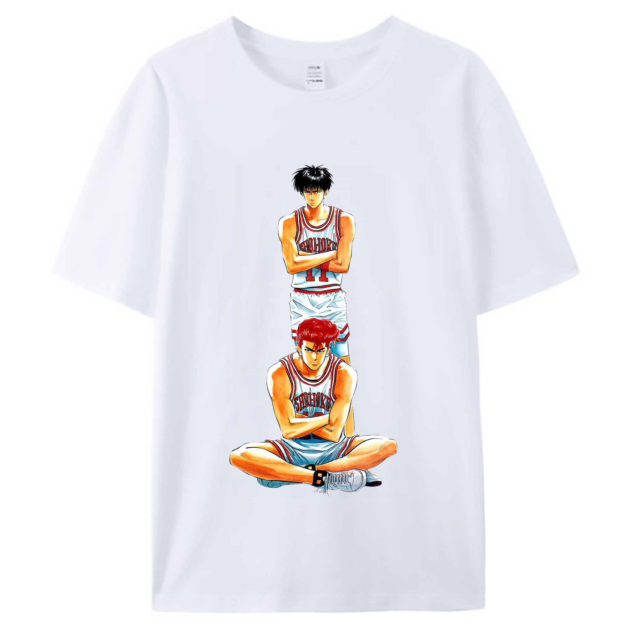 （画像用） SLAM DUNK／スラムダンク レディースカジュアルプリントTシャツ（綿100％）