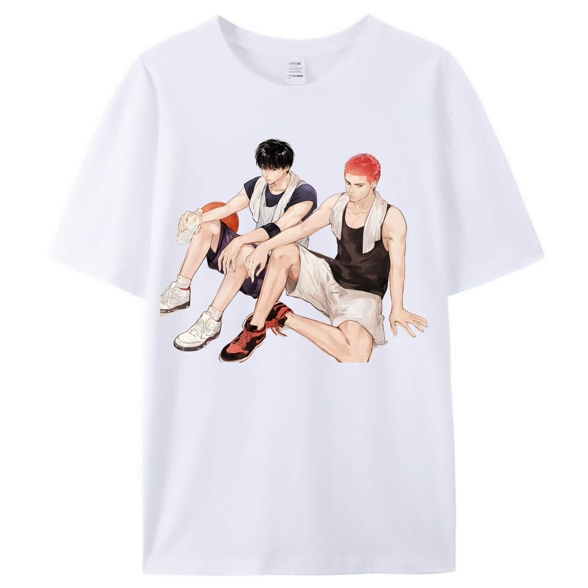 （画像用） SLAM DUNK／スラムダンク レディースカジュアルプリントTシャツ（綿100％）