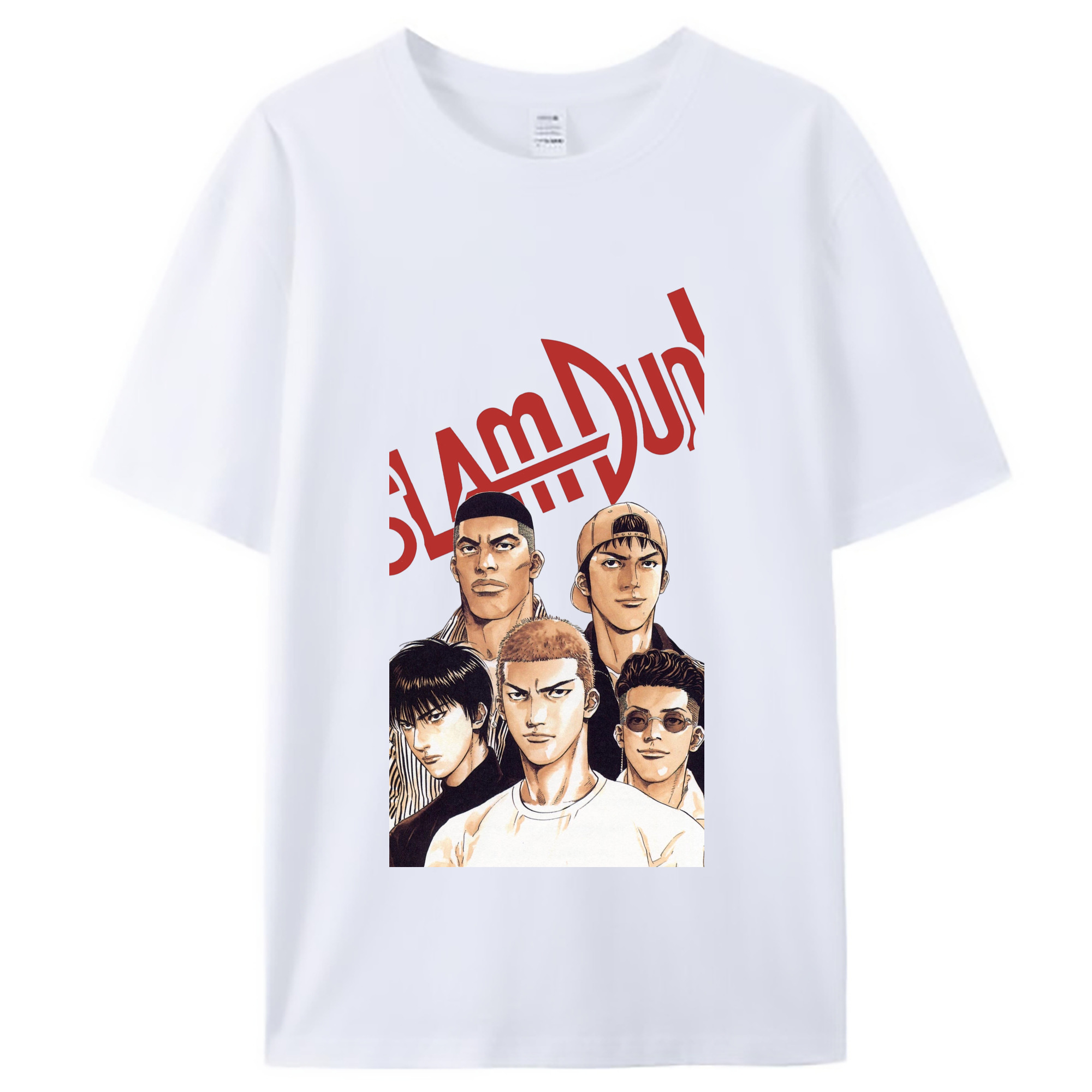 （画像用） SLAM DUNK／スラムダンク レディースカジュアルプリントTシャツ（綿100％）