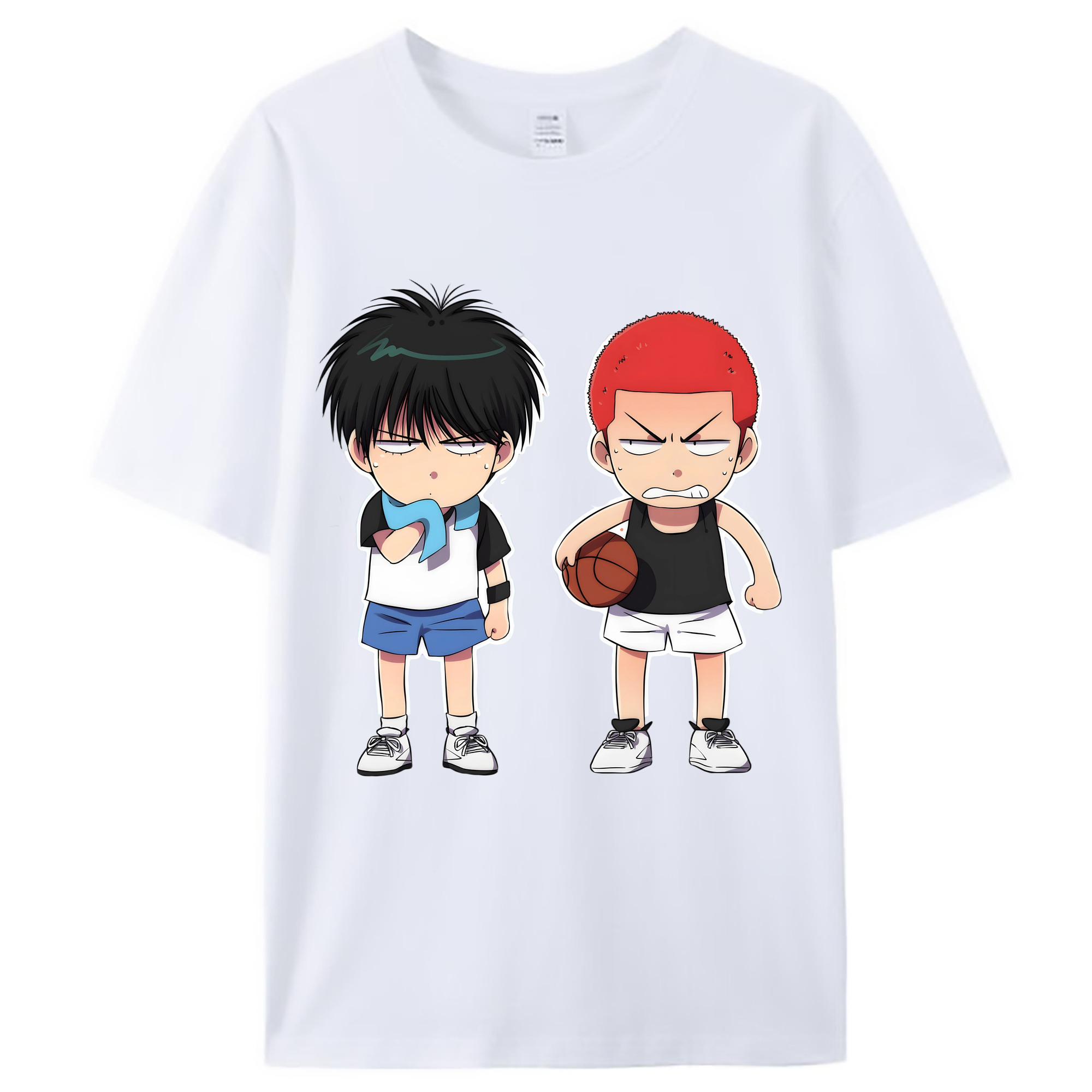（画像用） SLAM DUNK／スラムダンク レディースカジュアルプリントTシャツ（綿100％）