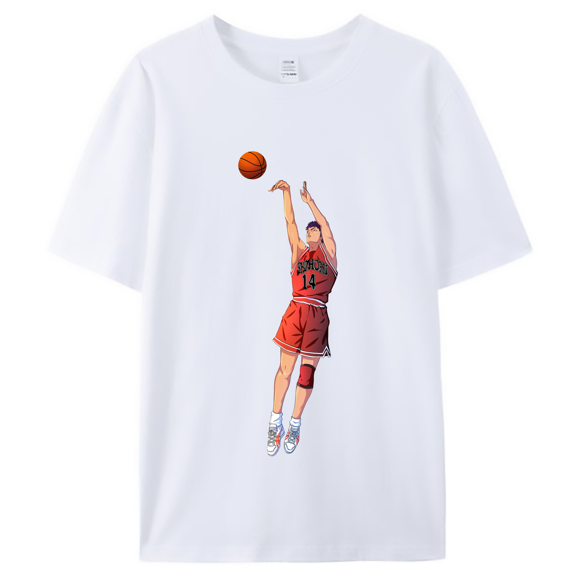 （画像用） SLAM DUNK／スラムダンク レディースカジュアルプリントTシャツ（綿100％）