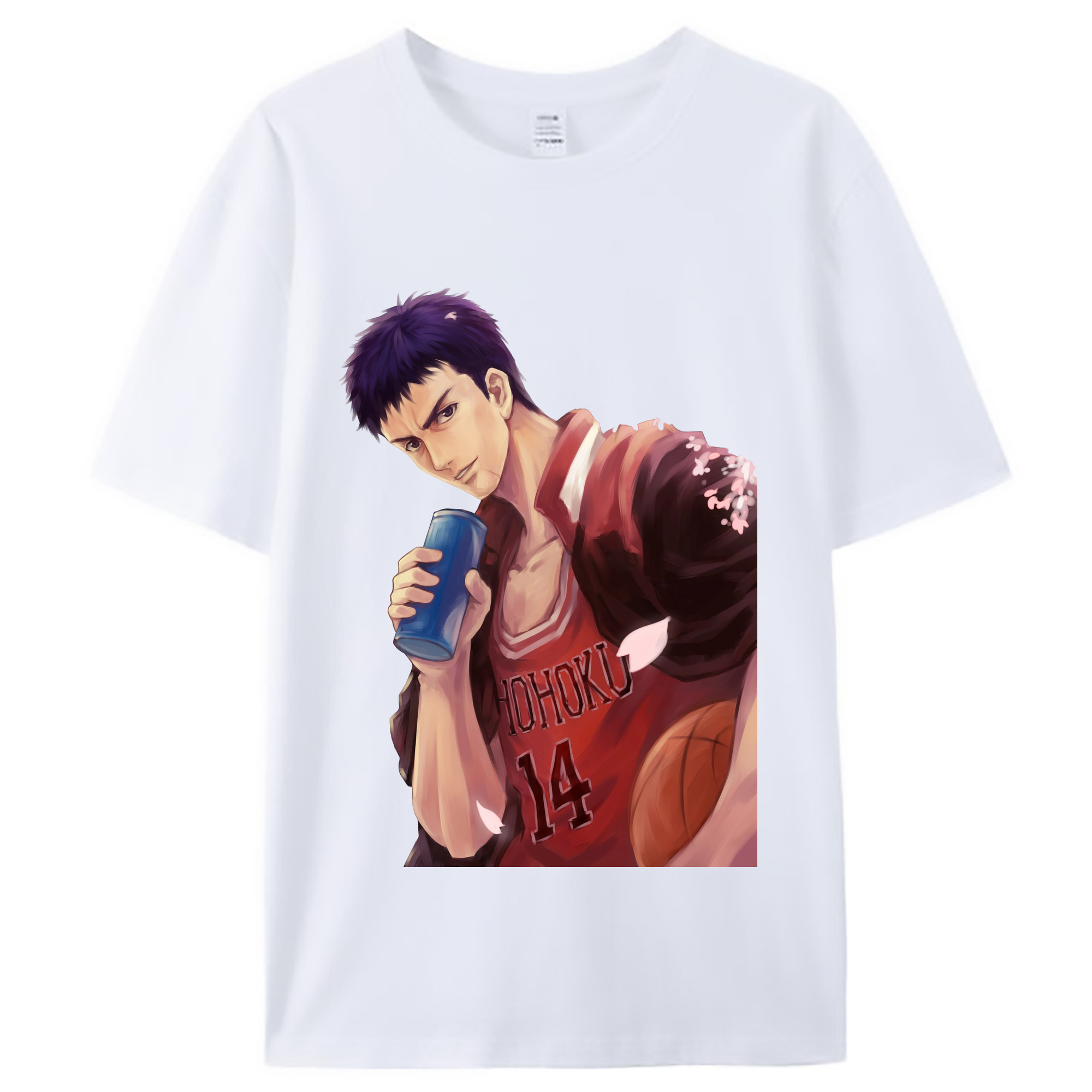（画像用） SLAM DUNK／スラムダンク レディースカジュアルプリントTシャツ（綿100％）