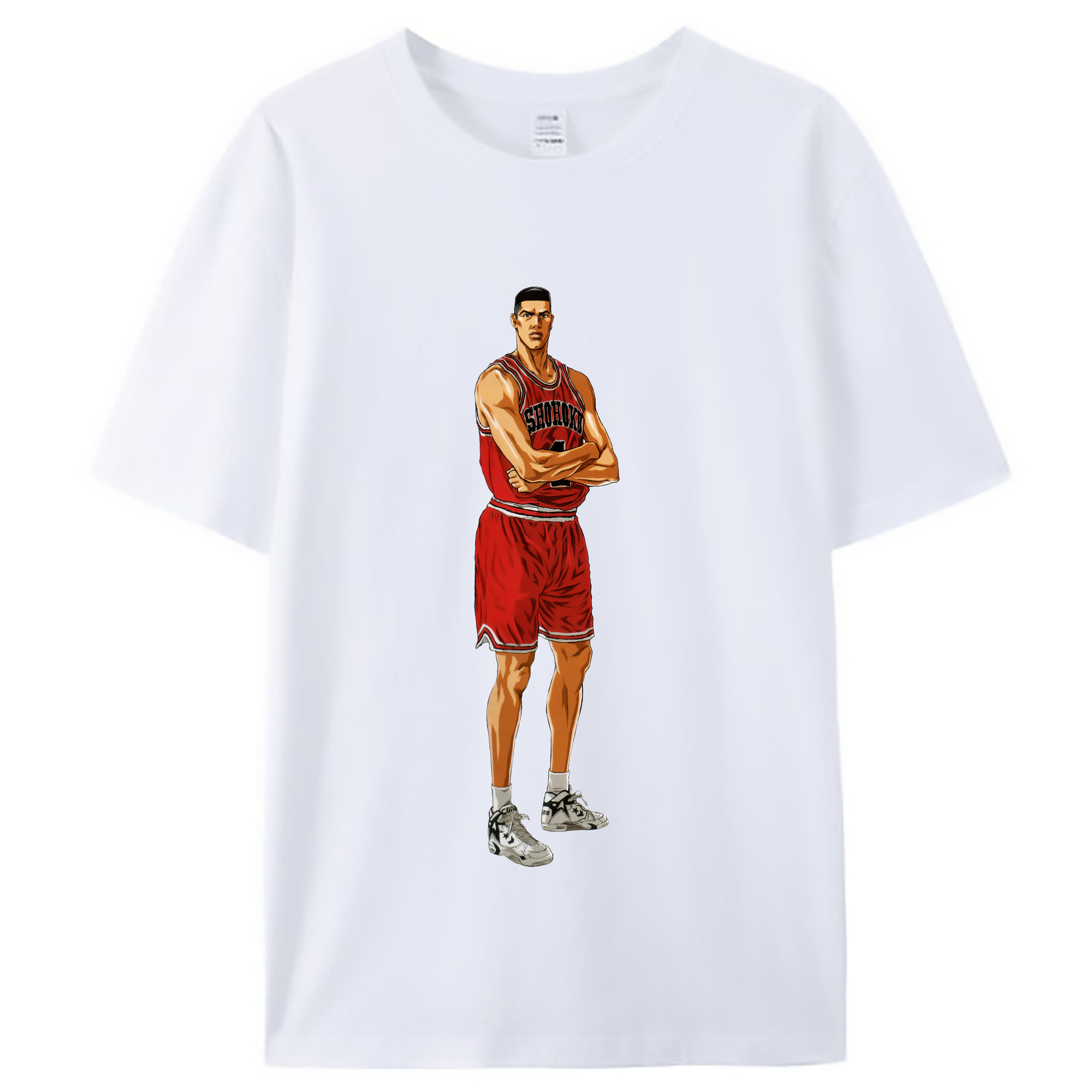 （画像用） SLAM DUNK／スラムダンク レディースカジュアルプリントTシャツ（綿100％）