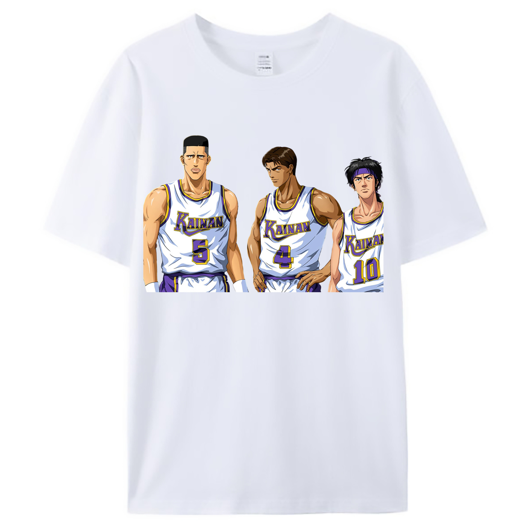 （画像用） SLAM DUNK／スラムダンク レディースカジュアルプリントTシャツ（綿100％）