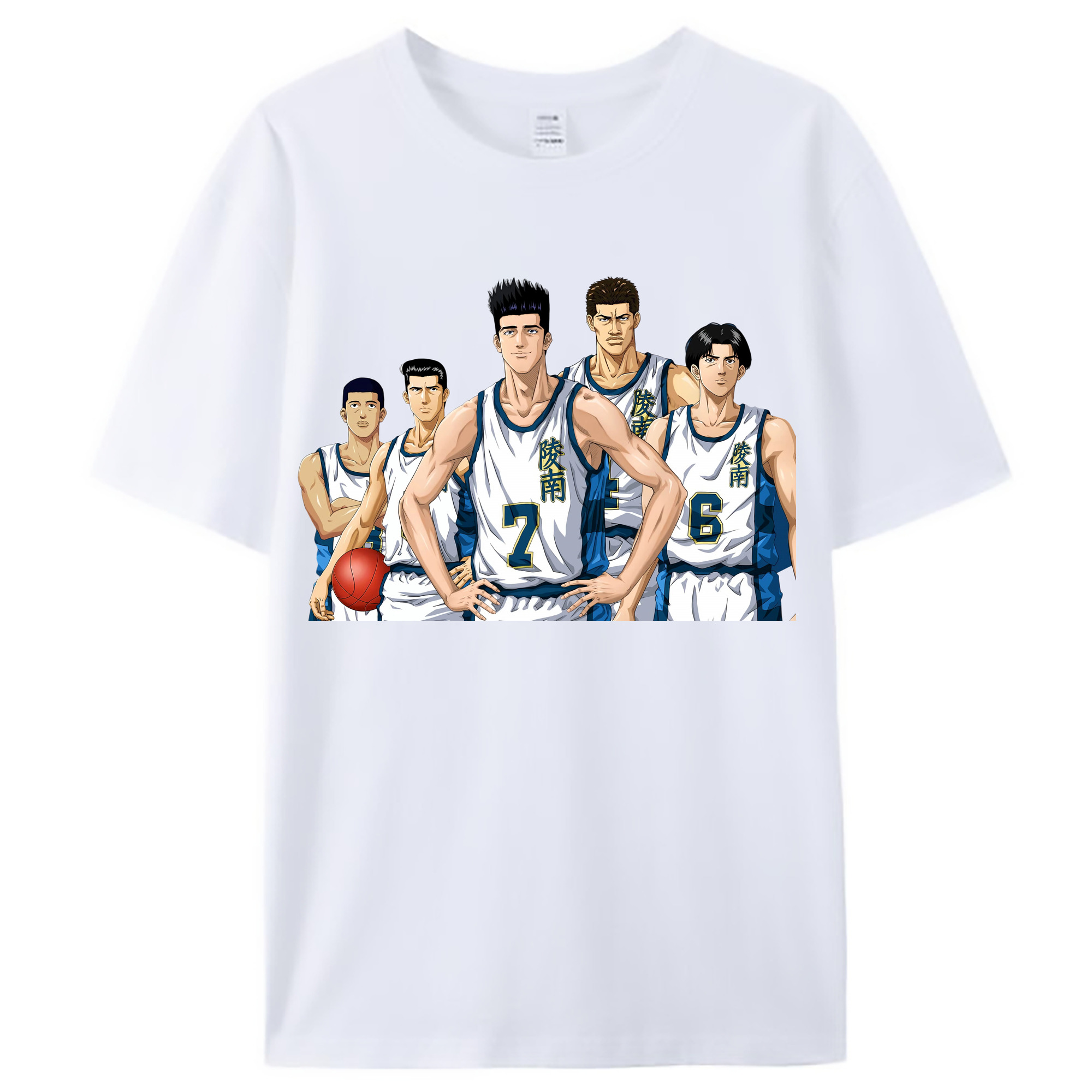（画像用） SLAM DUNK／スラムダンク レディースカジュアルプリントTシャツ（綿100％）