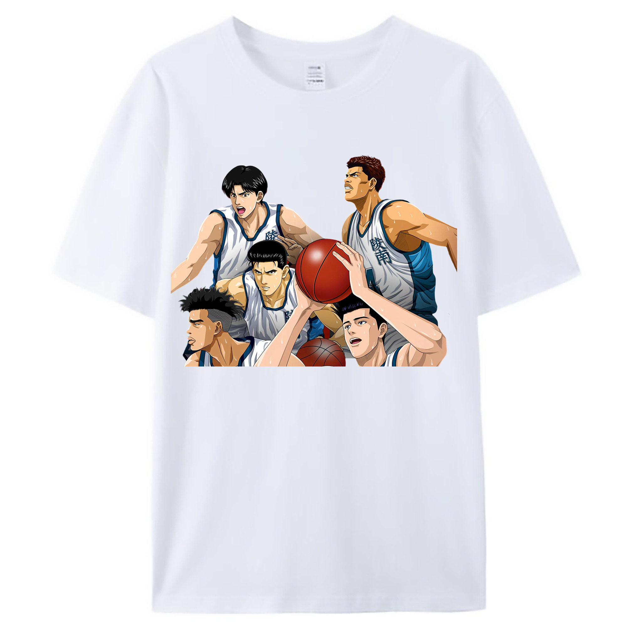 （画像用） SLAM DUNK／スラムダンク レディースカジュアルプリントTシャツ（綿100％）